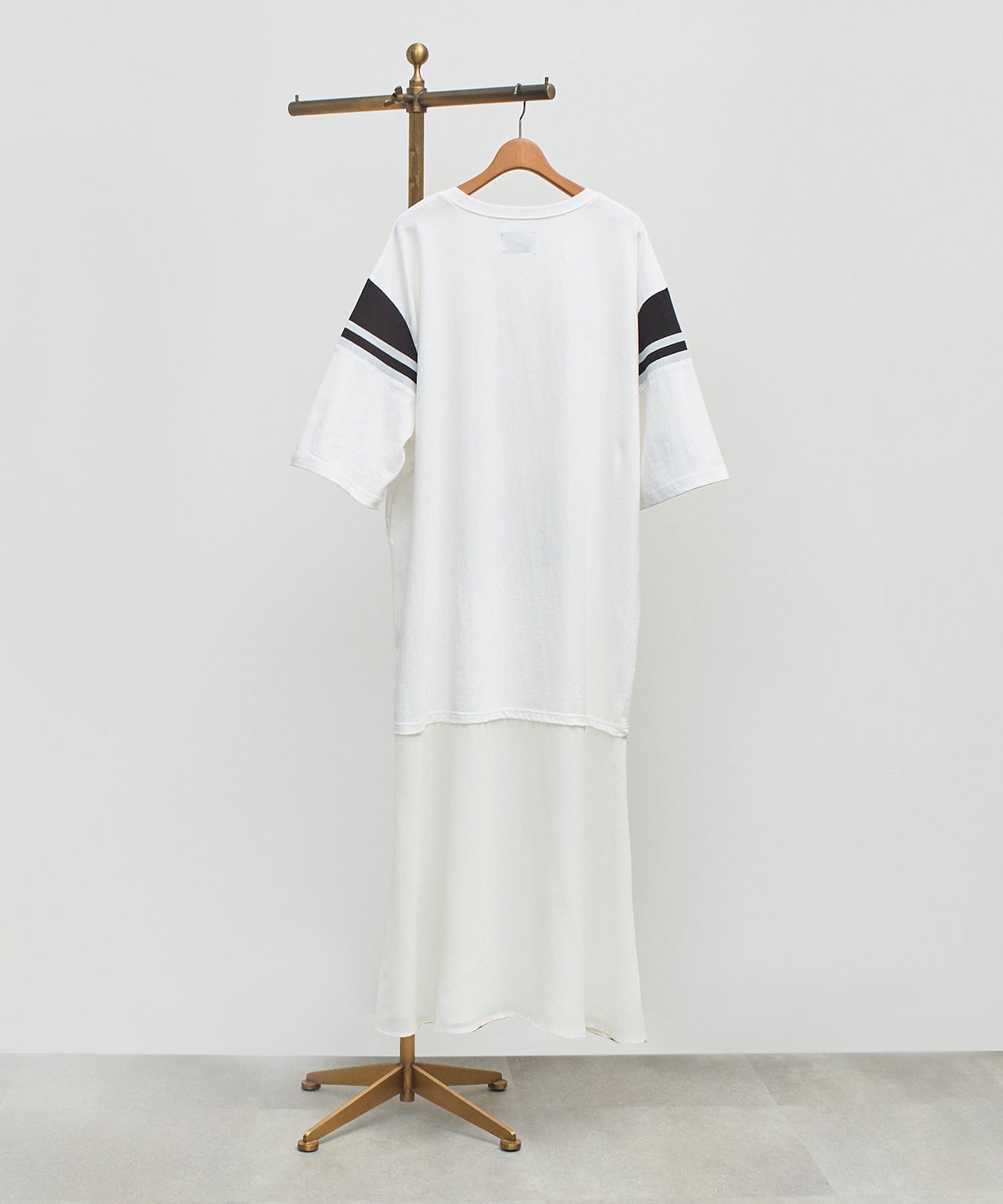 OKIRAKU×ROSE BUD/SHOULDER LINE LAYERED DRESS