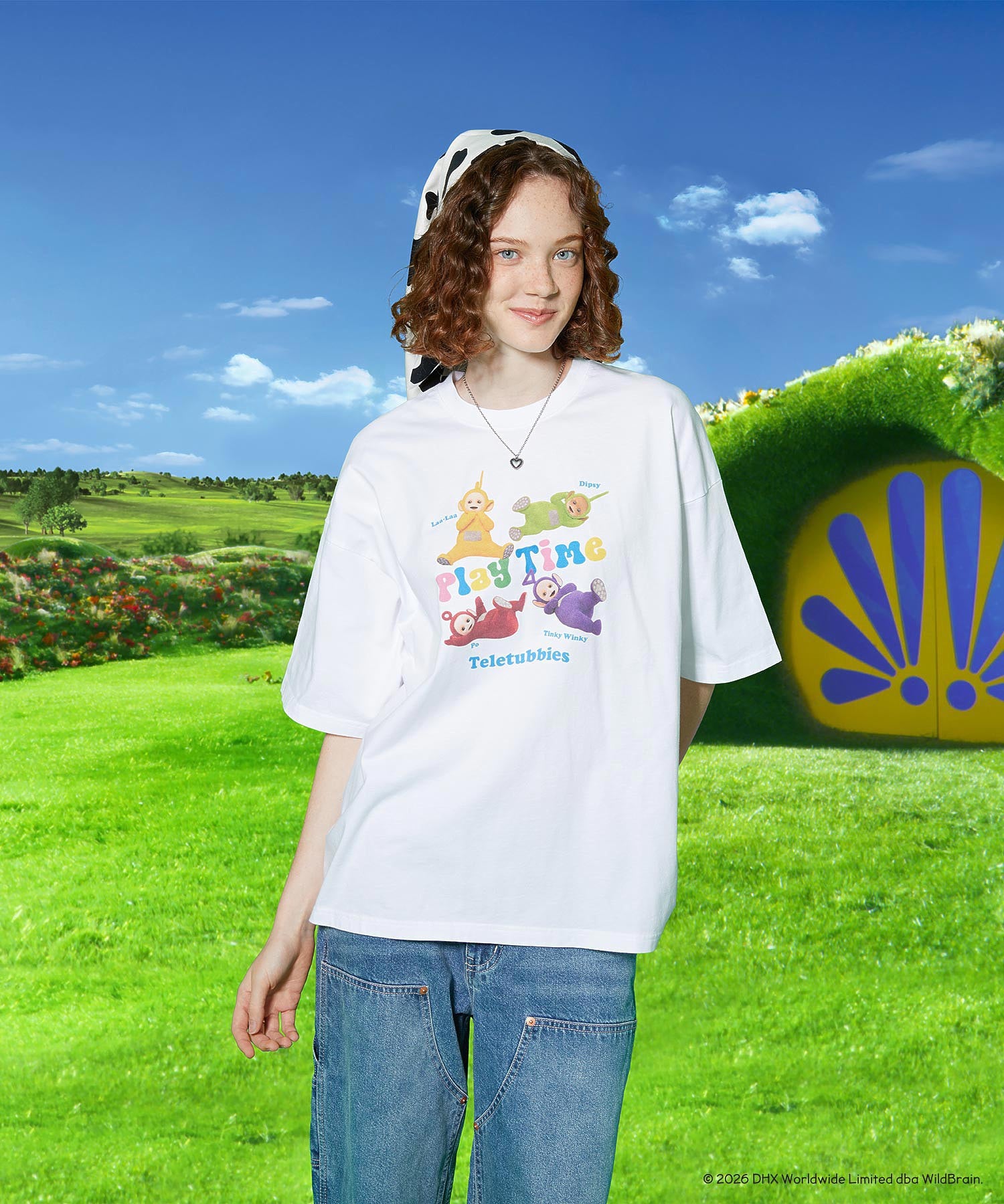 MILKFED. / TELETUBBIES PLAYTIME WIDE S/S TEE