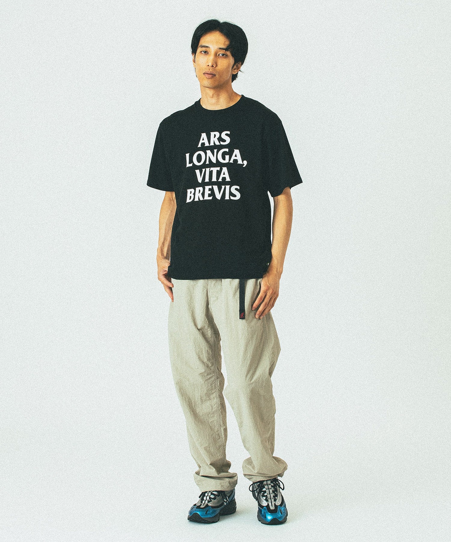 LOOSE JOINTS/ルーズジョインツ KOSUKE SHONO-ARS LONGA VITA BREVIS S/S TEE LS25JS005KO