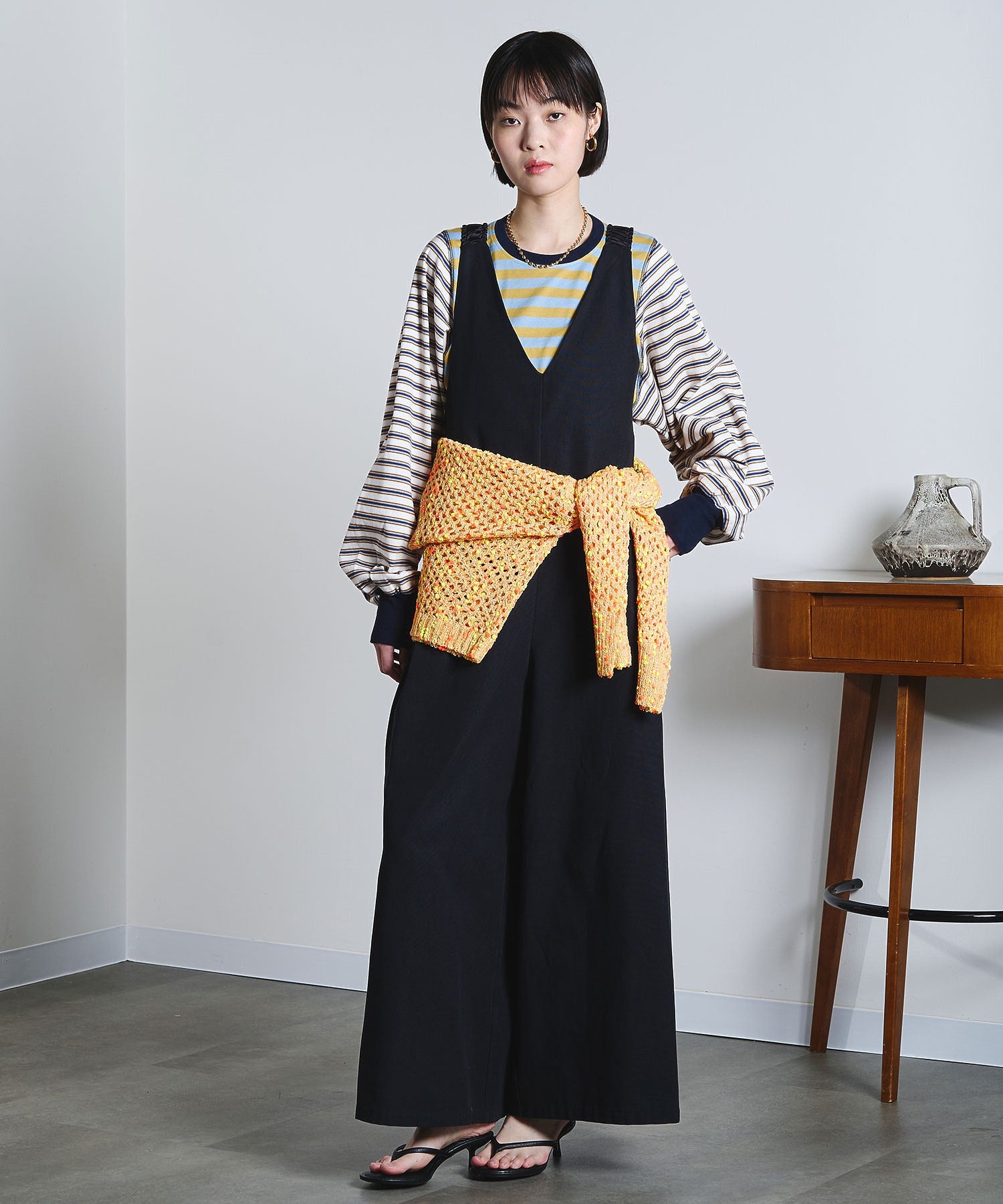 model:168cm 着用サイズ:S