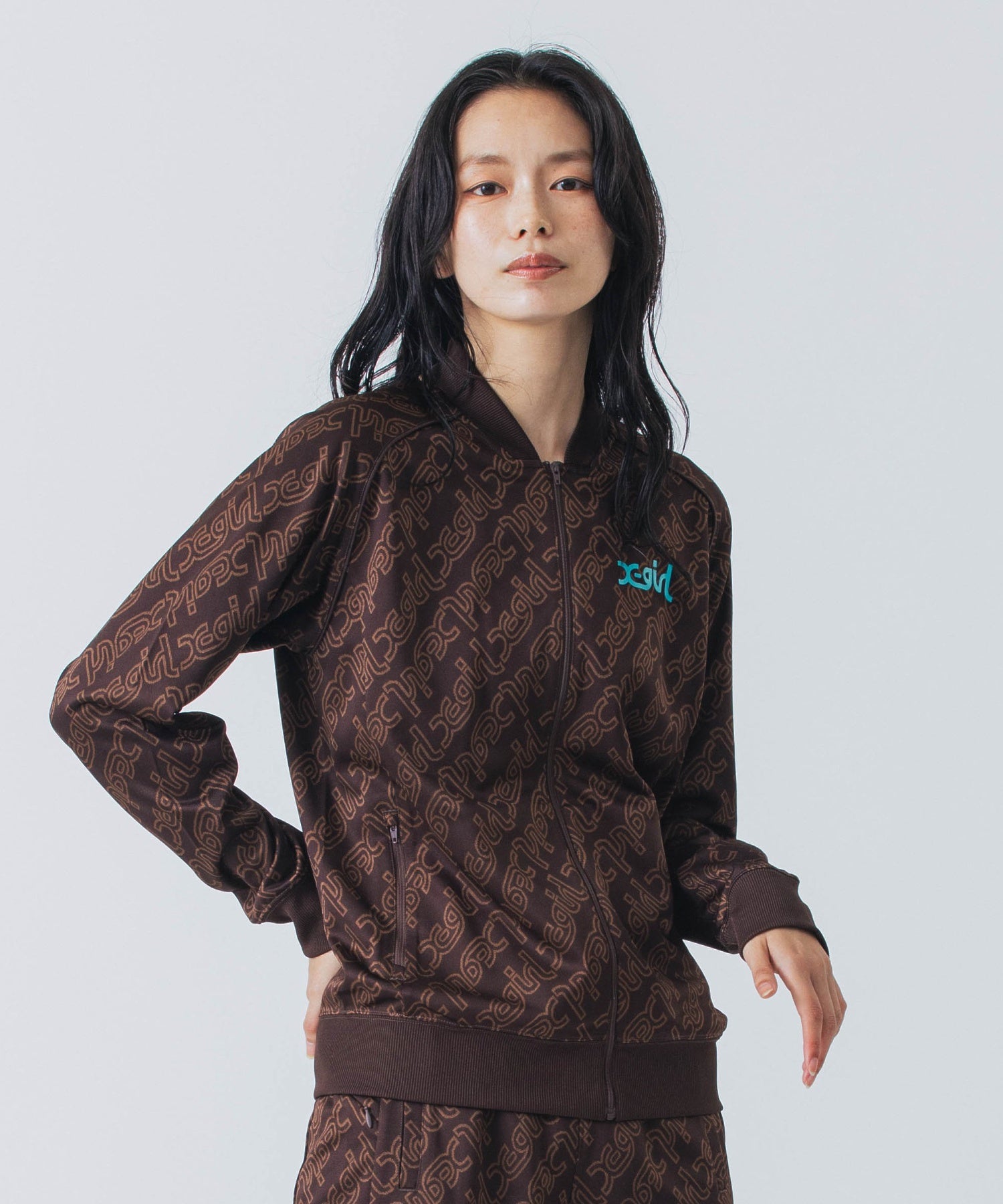 JACQUARD TRACK JACKET