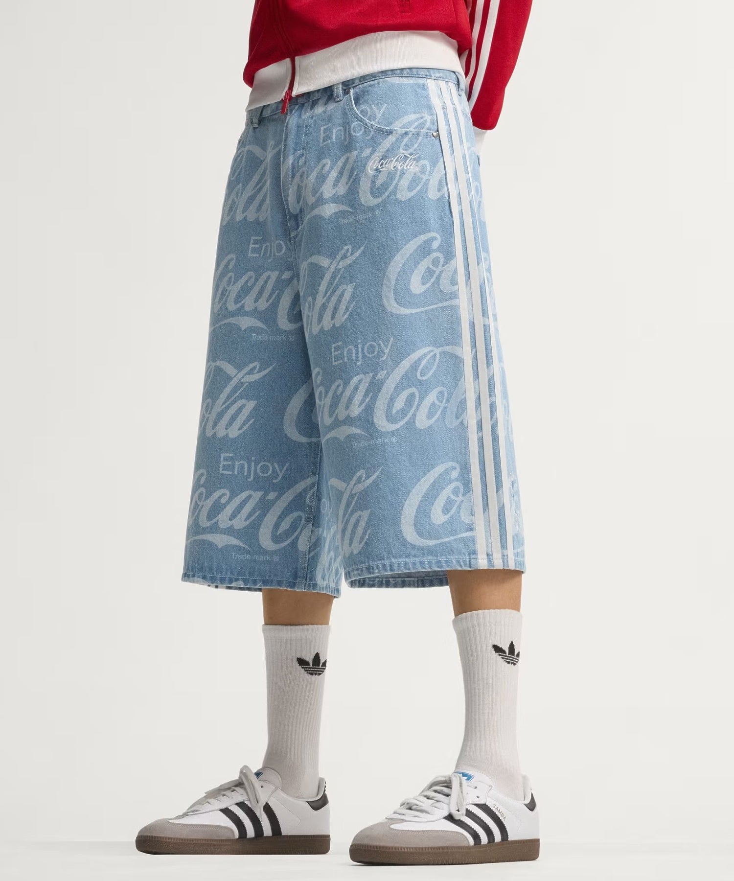 ADIDAS/アディダス/COCA COLA CLASSIC SPORT DENIM SHORT KY2112