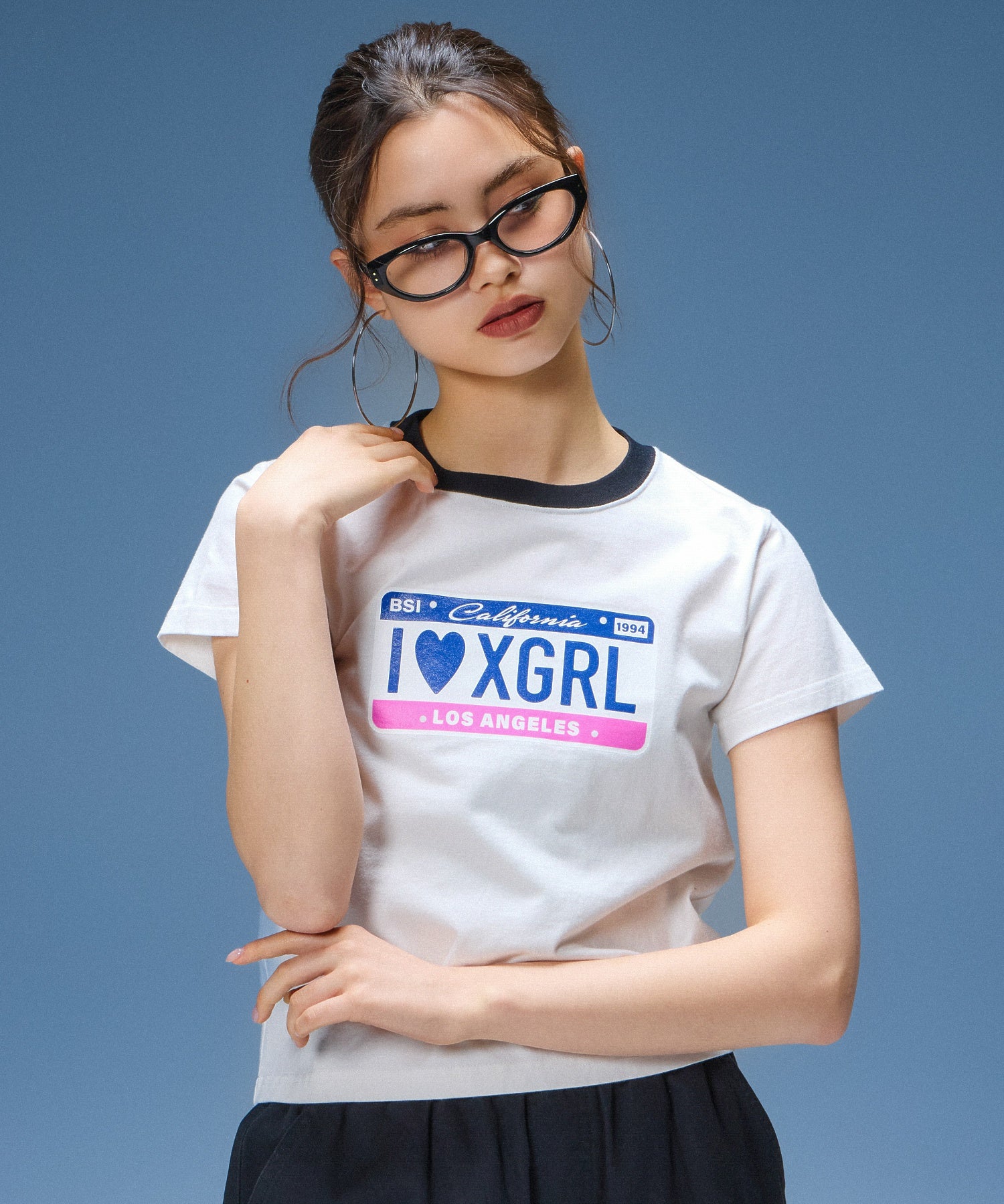 PLATE LOGO S/S BABY TEE