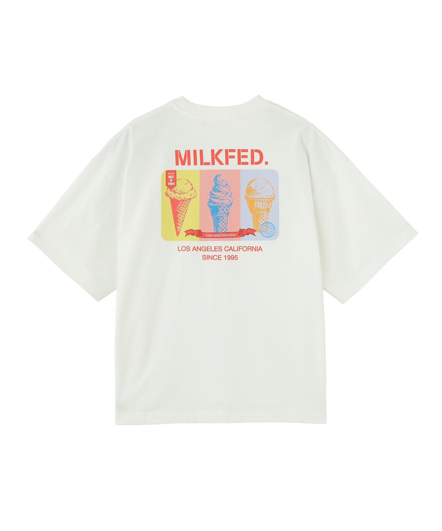 TRIPLE ICE CREAM WIDE S/S TEE