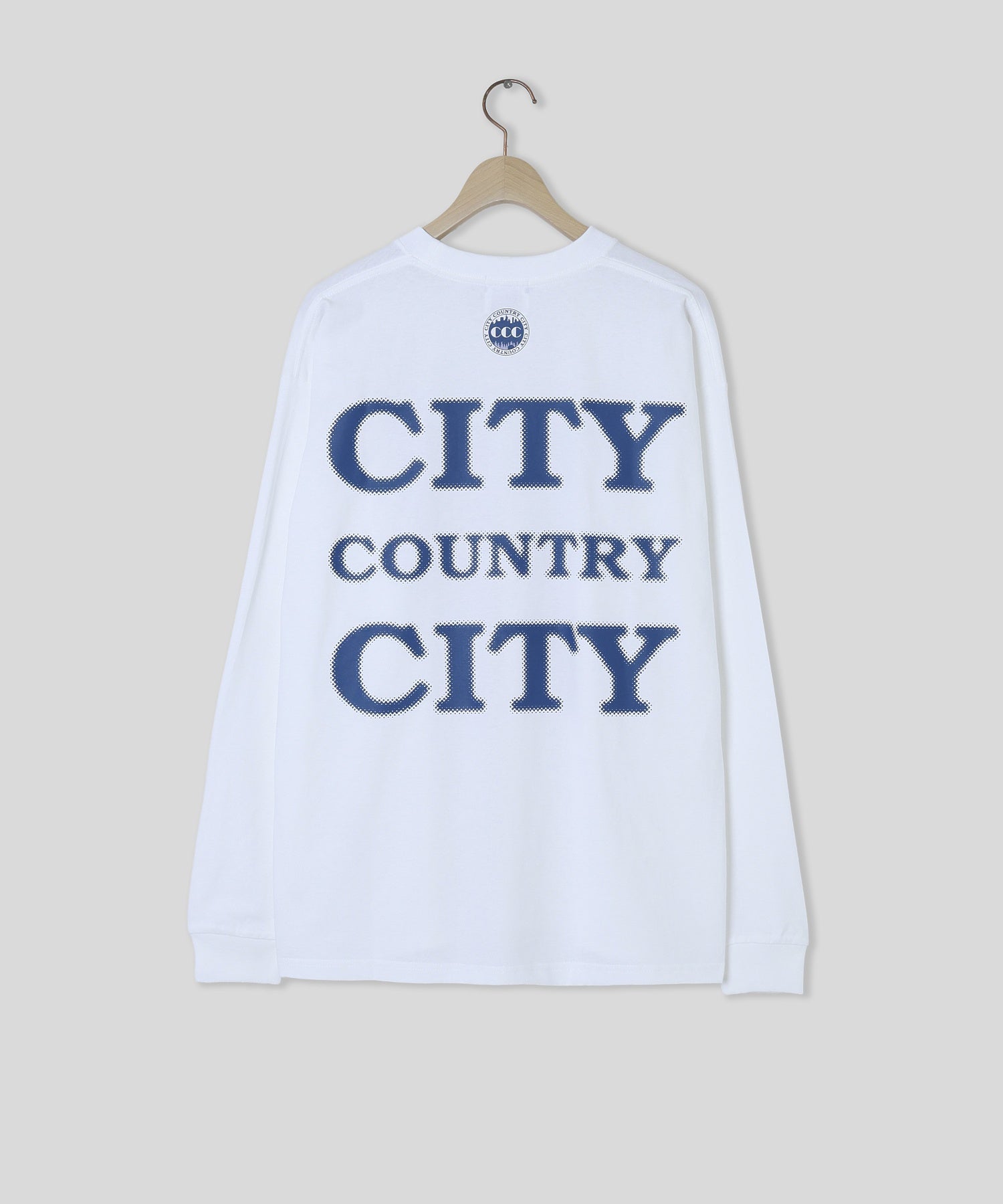 CCC/シティーカントリーシティー/COTTON L/S T-SHIRT CITY COUNTRY CITY 261T002