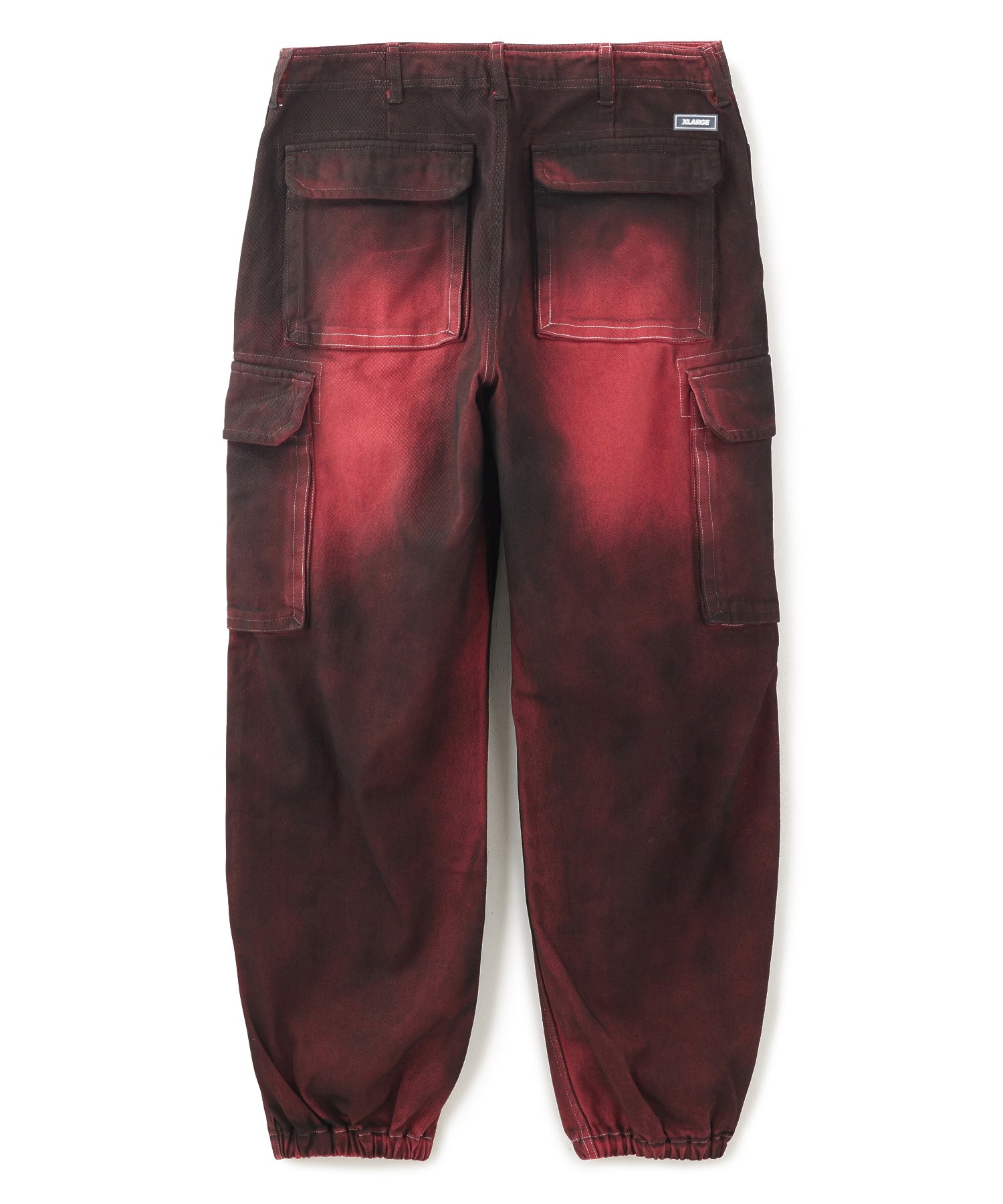 SPRAY PRINTED CARGO PANTS