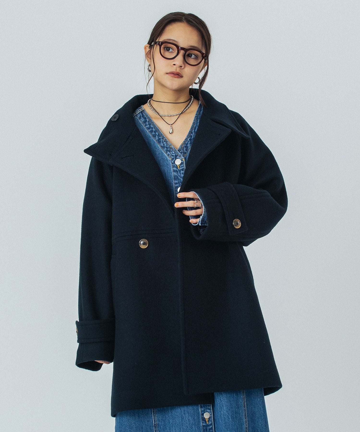 model:160cm 着用サイズ:S