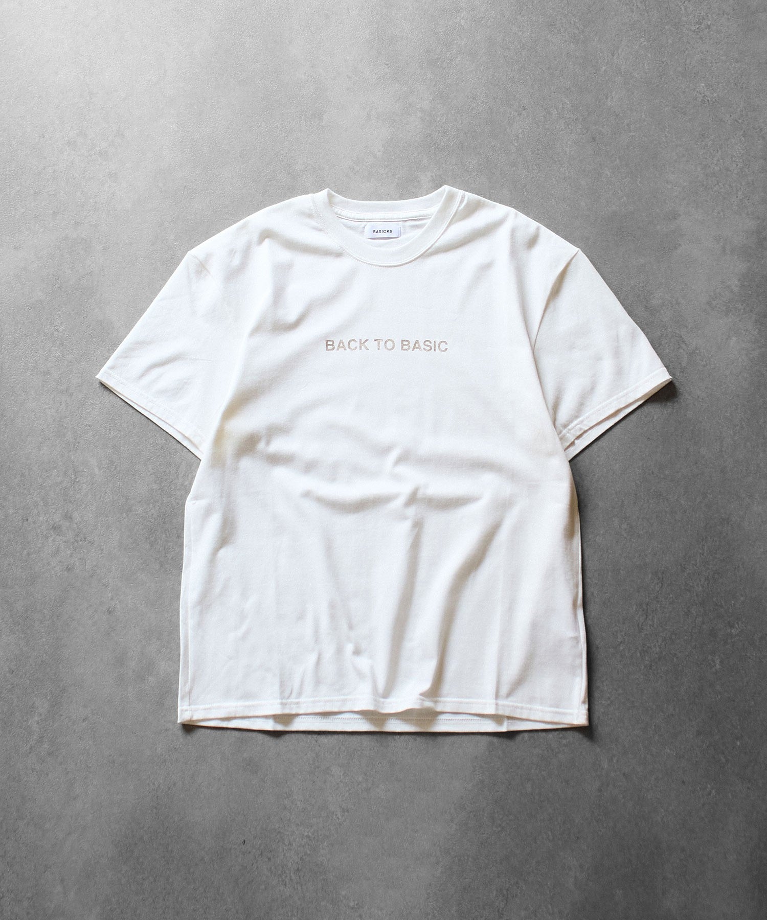 BASICKS/BACK TO BASIC TEE