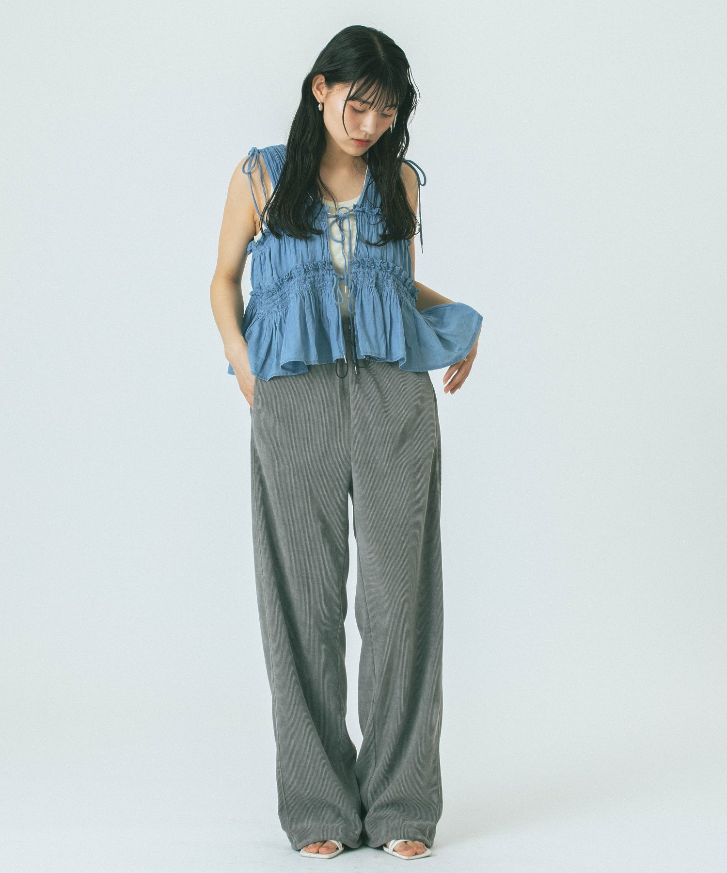 model:167cm 着用サイズ:ONE SIZE