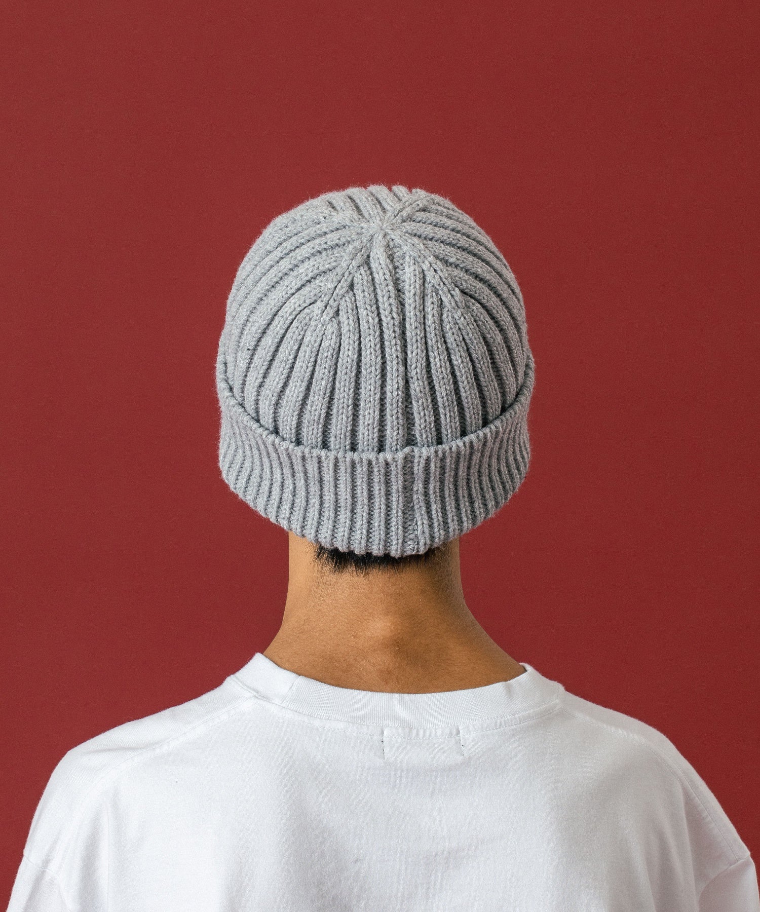 SLANTED OG RIB KNIT CAP