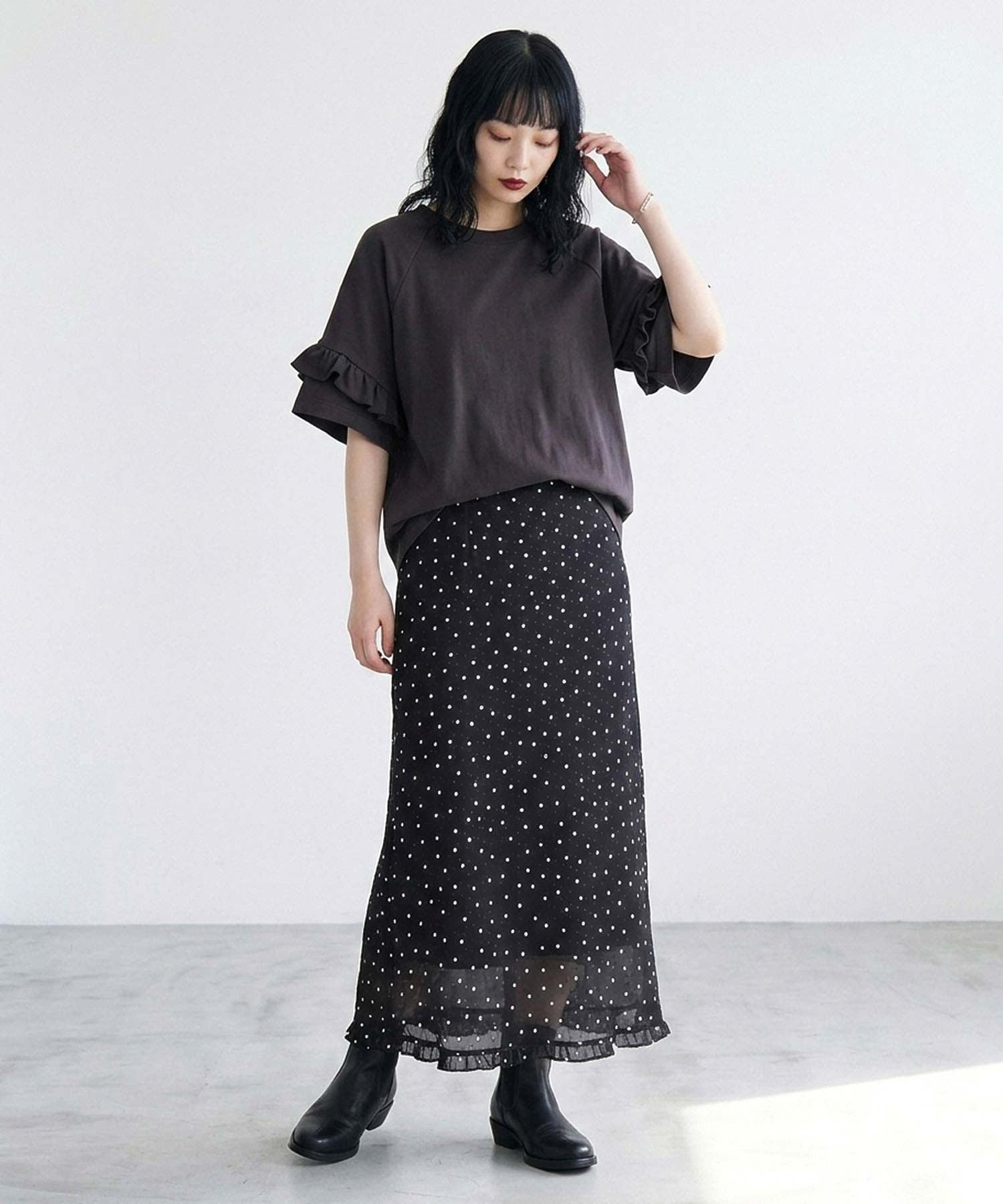 AIモデル：168cm / ONE SIZE着用（※画像はAI生成イメージです)