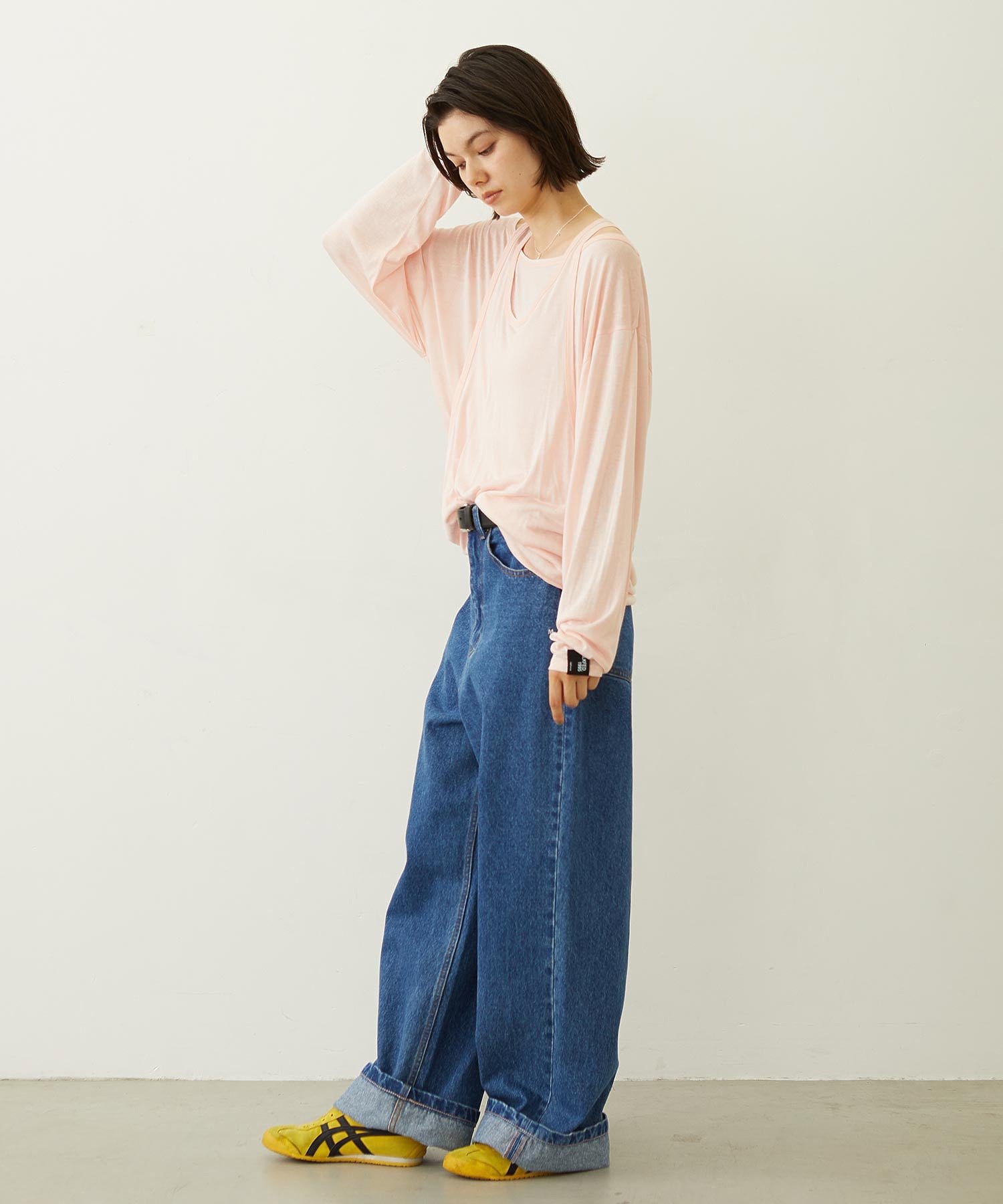 LAYERED LOOK L/S TOP