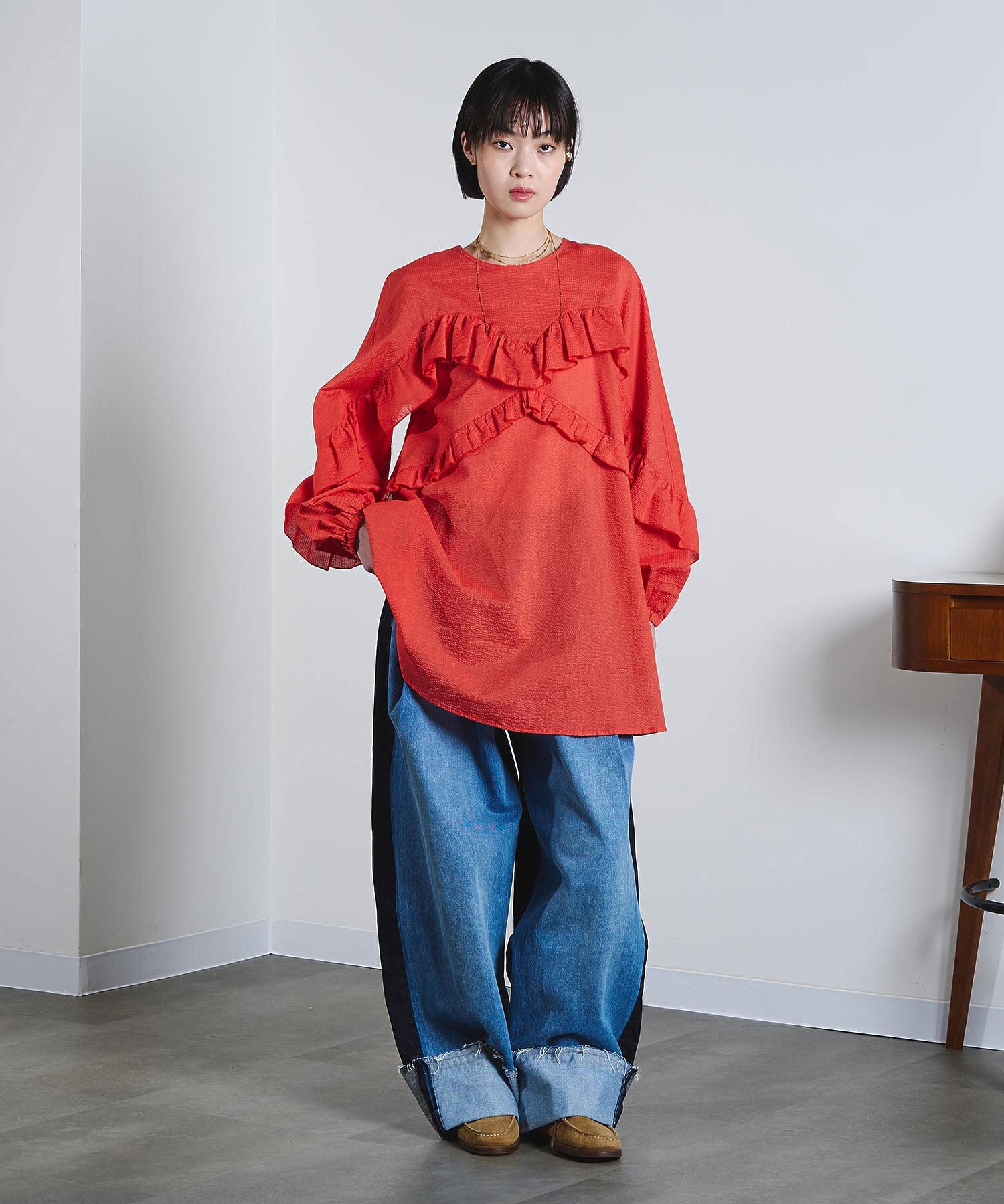 model:168cm 着用サイズ:M