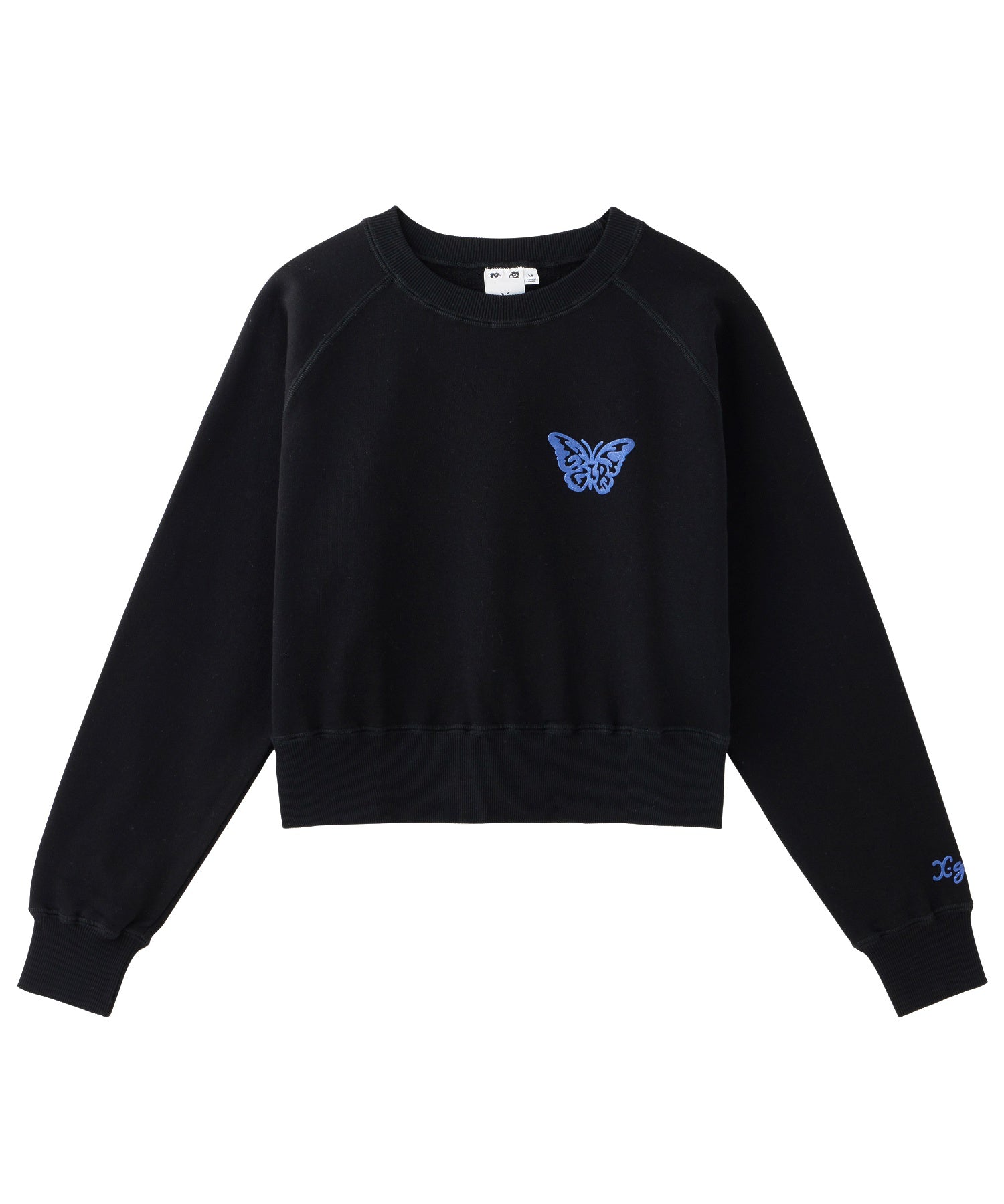 BUTTERFLY RAGLAN COMPACT SWEAT TOP