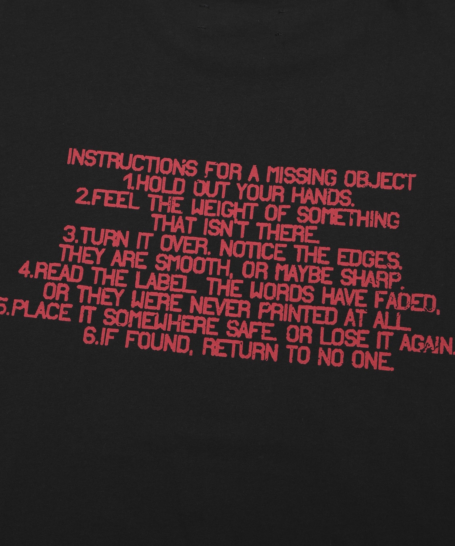 PEACEMAKER/ピースメーカー/Regular Tee Stencil PrintPCM3OT01D