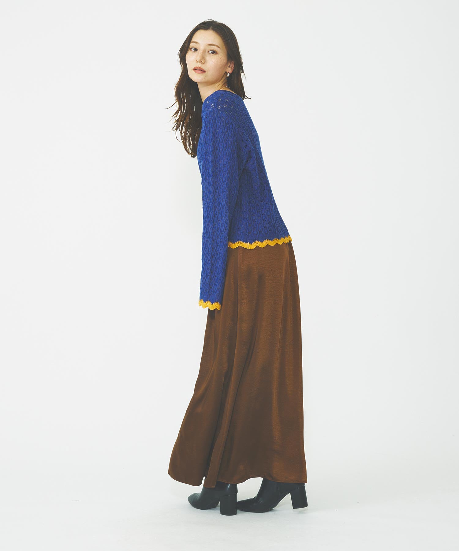 FLARE LONG SKIRT