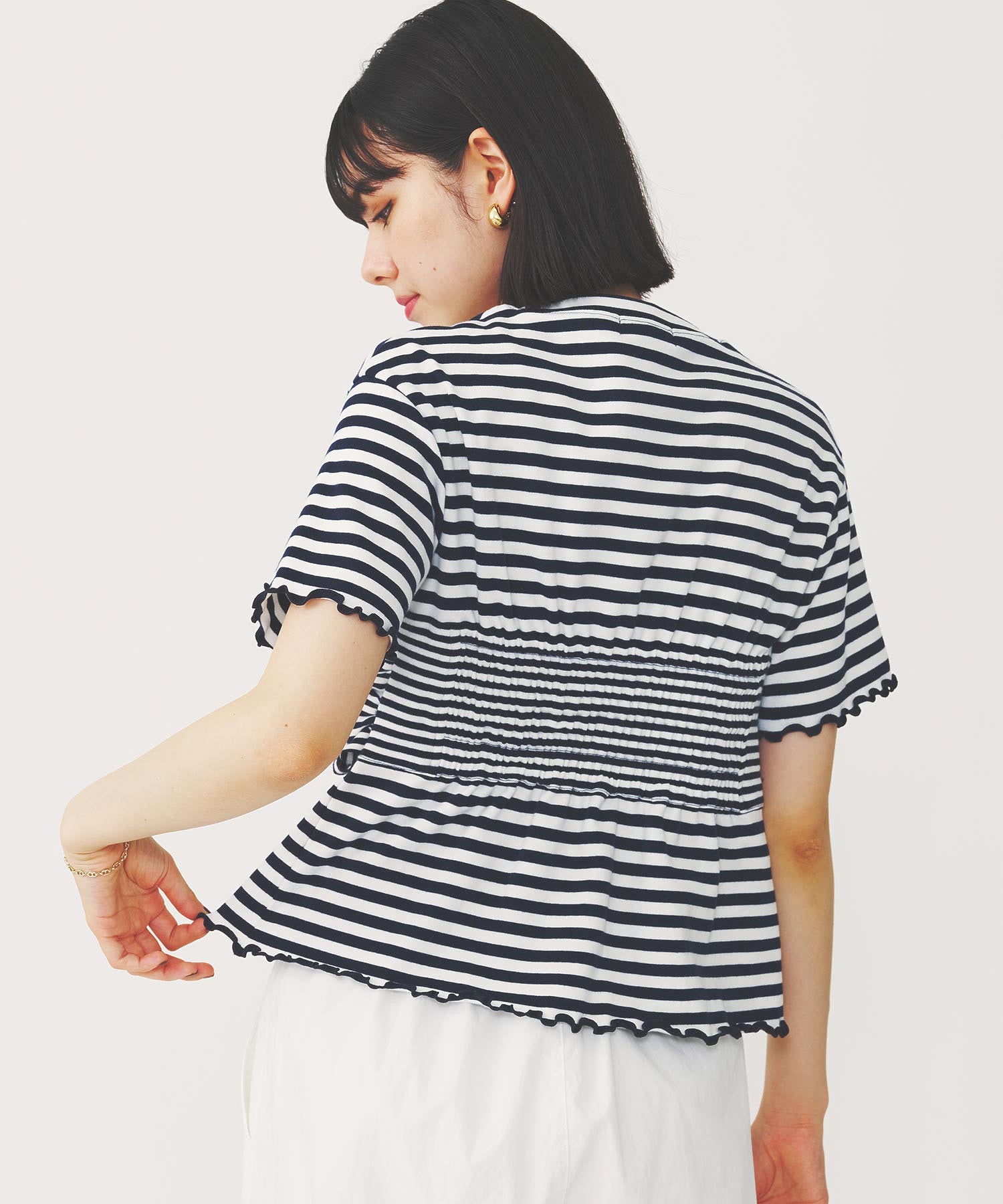 RIBBON S/S TOP