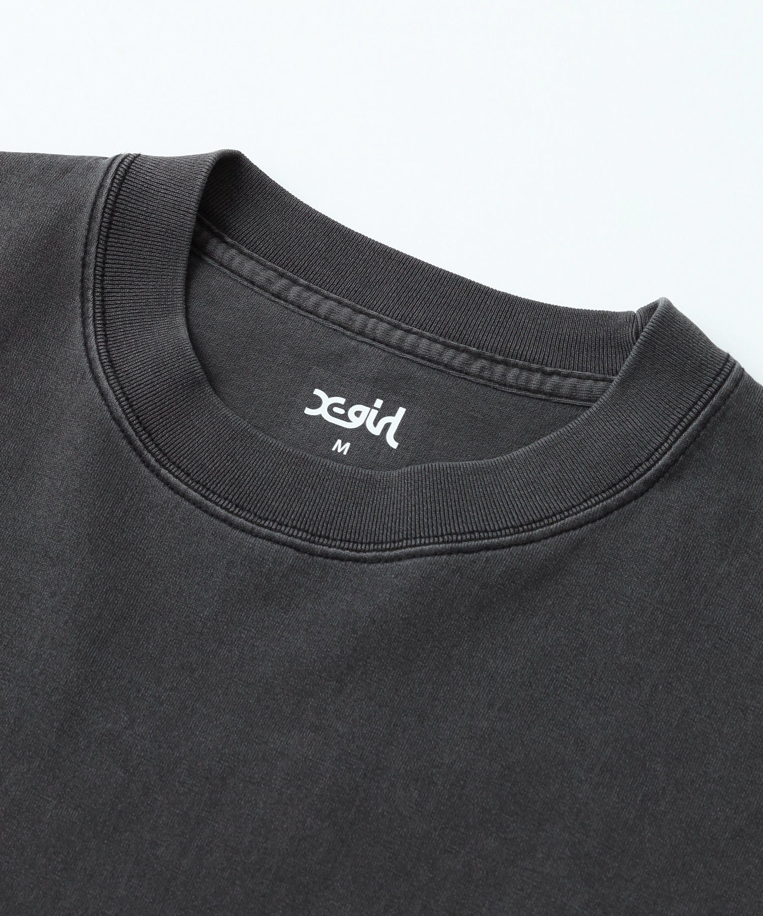 PIGMENT DYED HEART AND LOGO S/S TEE