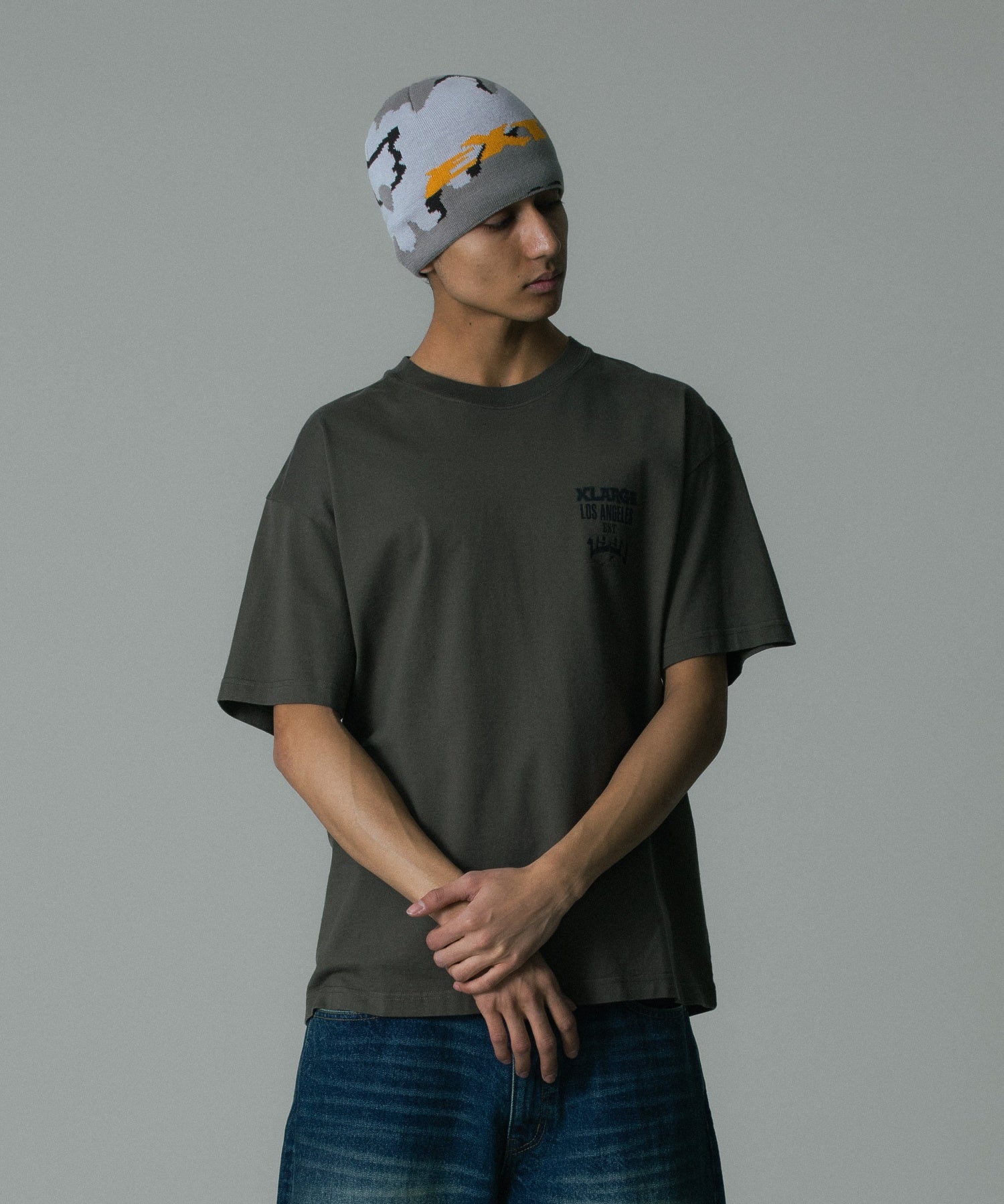 MODEL 身長183cm / 着用サイズ：Lサイズ