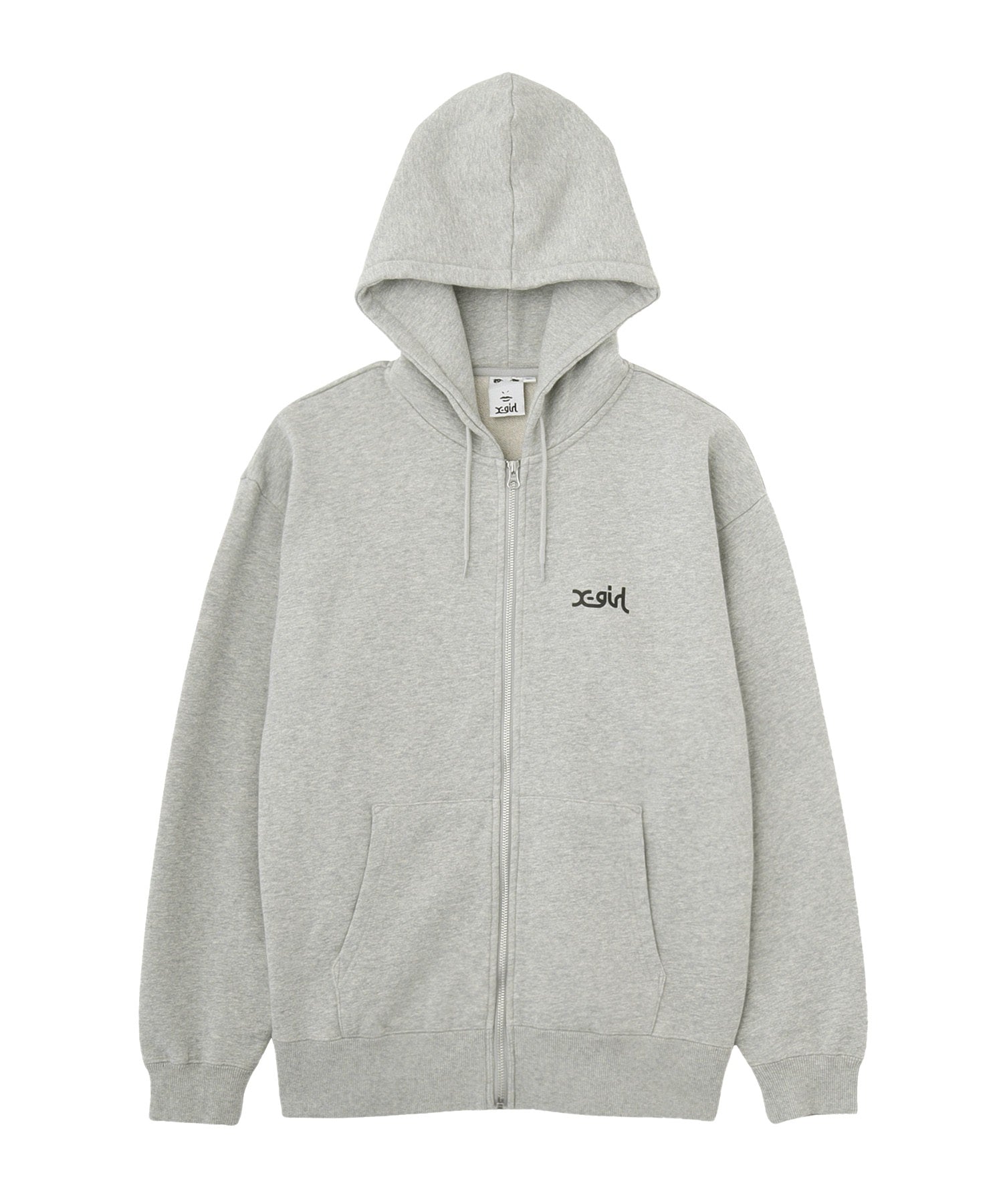 LEOPARD BOX ZIP UP SWEAT HOODIE