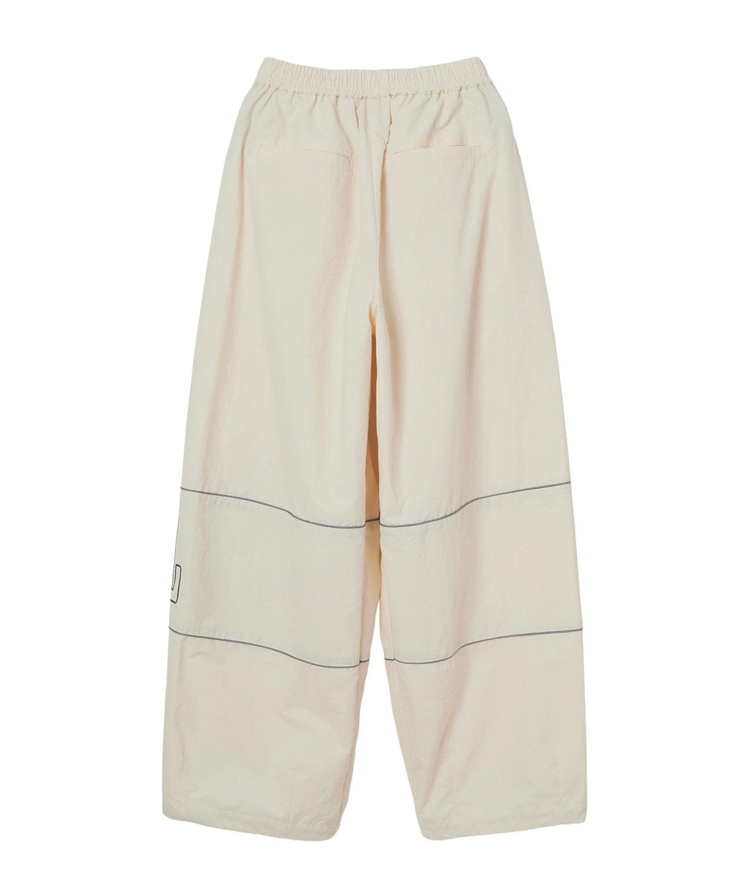LOGO AND STAR WIDE LEG TRACK PANTS