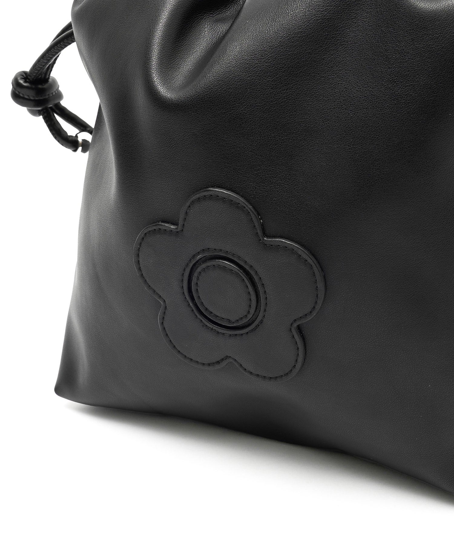 MARY QUANT/DAISY PATCH DRAWSTRING SHOULDER