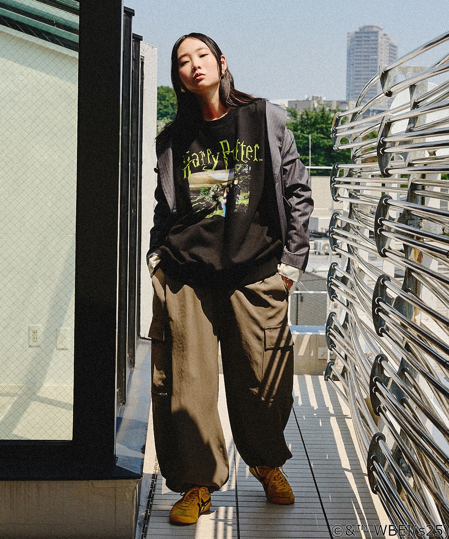 【Lサイズのみ期間限定受注生産】COLSUN/HARRY POTTER SWEATSHIRT