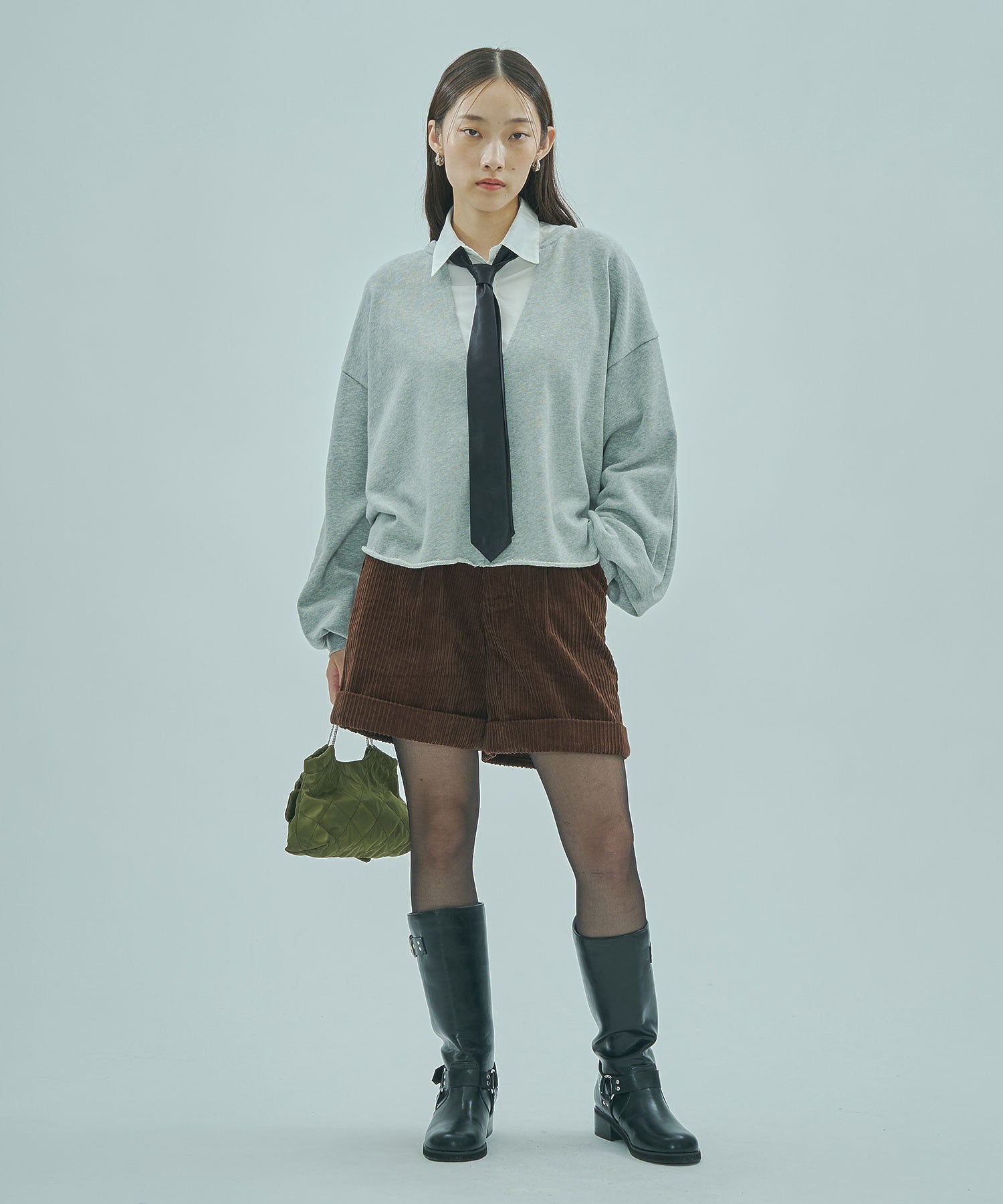 model:163cm 着用サイズ:S