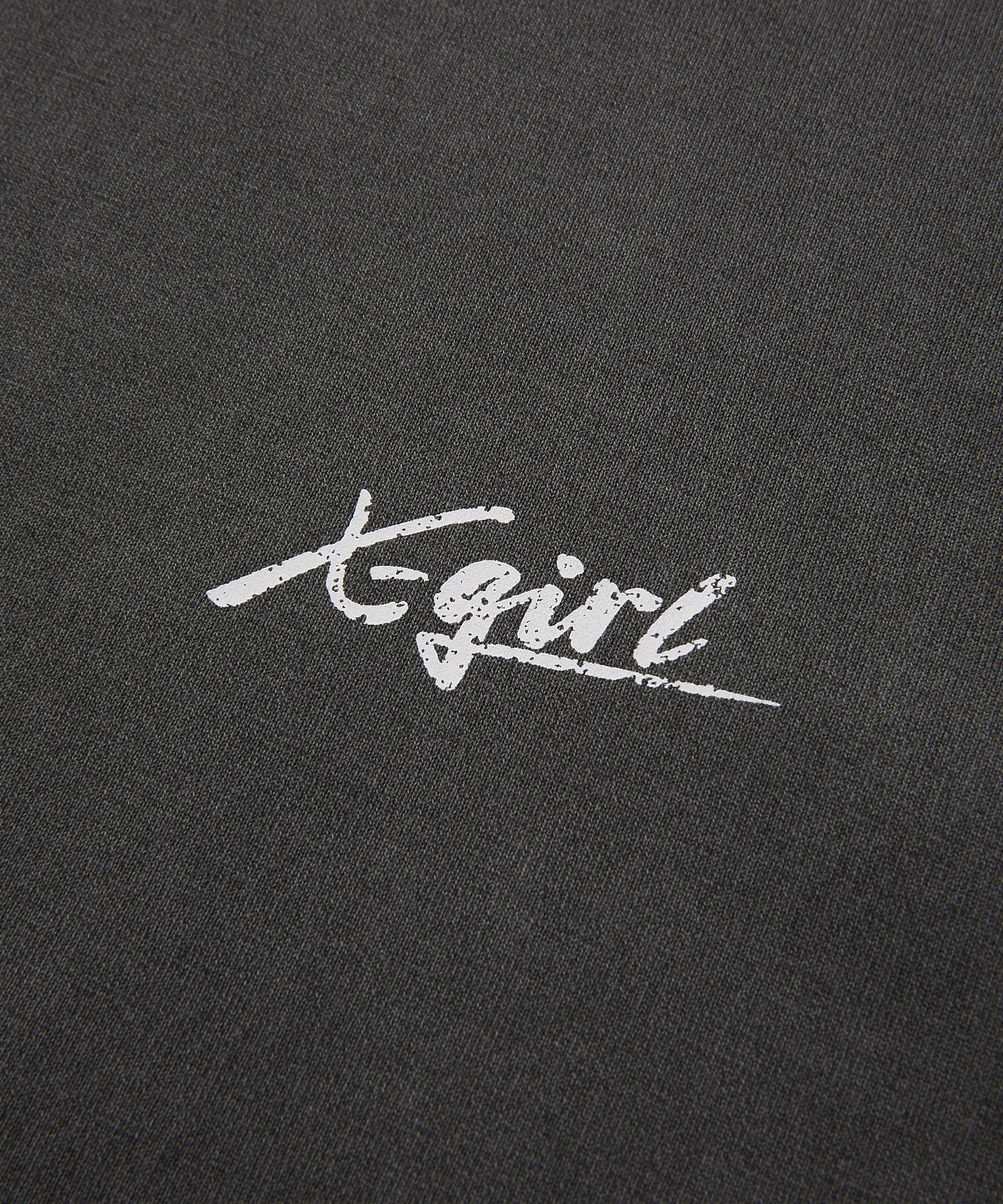 PIGMENT DYED CIRCLE TEXT LOGO S/S TEE