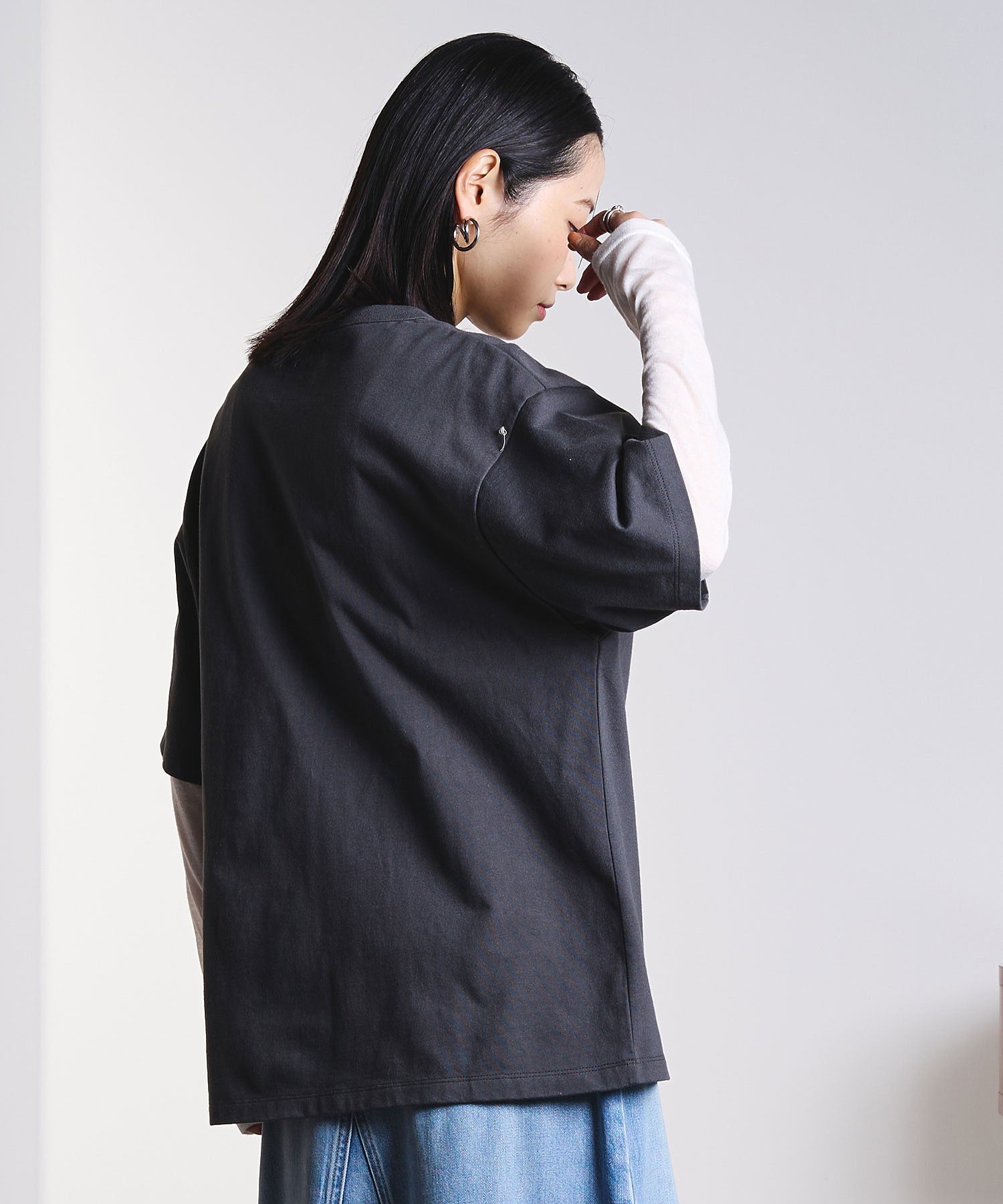 model:169cm 着用サイズ:ONE SIZE
