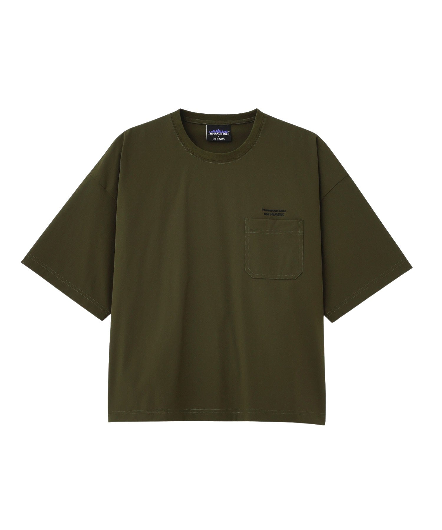 THOUSAND MILE×GENE HEAVENS/SHORT SLEEVE  POCKET TOP & CARGO TAPERED PANTS SET UP