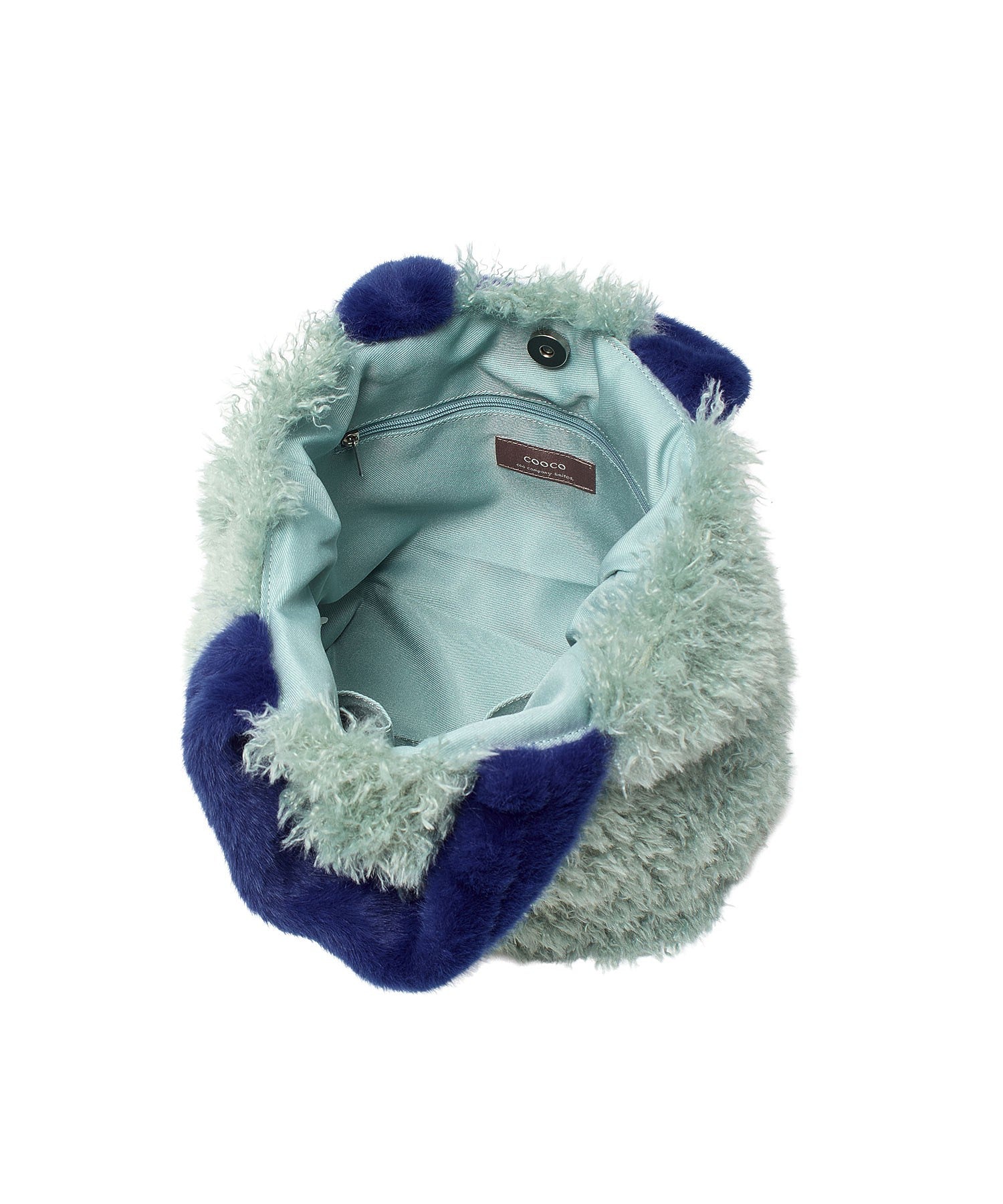 COOCO/BICOLOR ECO FUR BAG