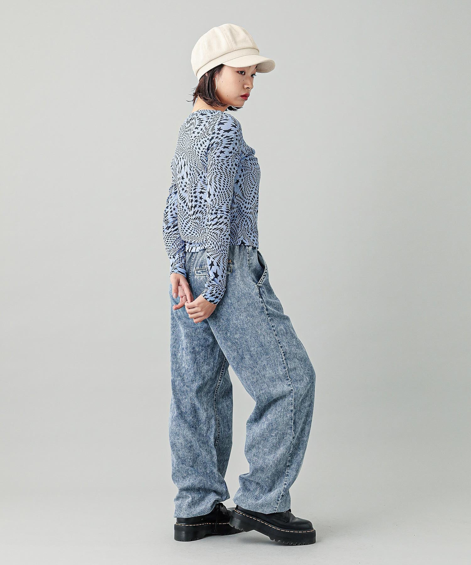 DISTORTED STARS COMAPCT CARDIGAN