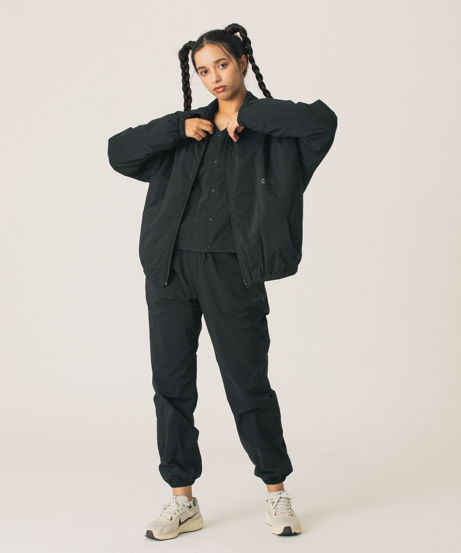 STRETCH PUFFER ZIPUP JACKET
