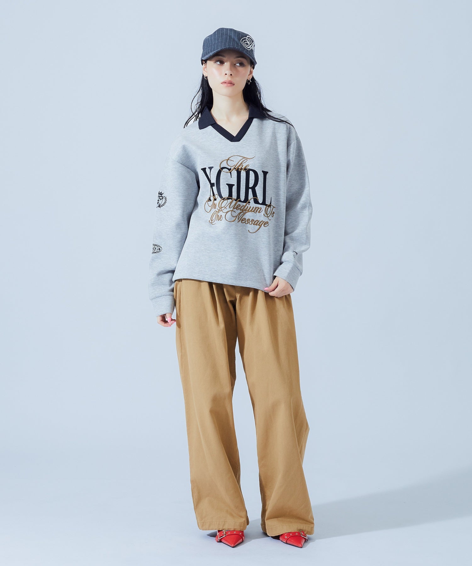MIXED FONT LOGO GAME SHIRT