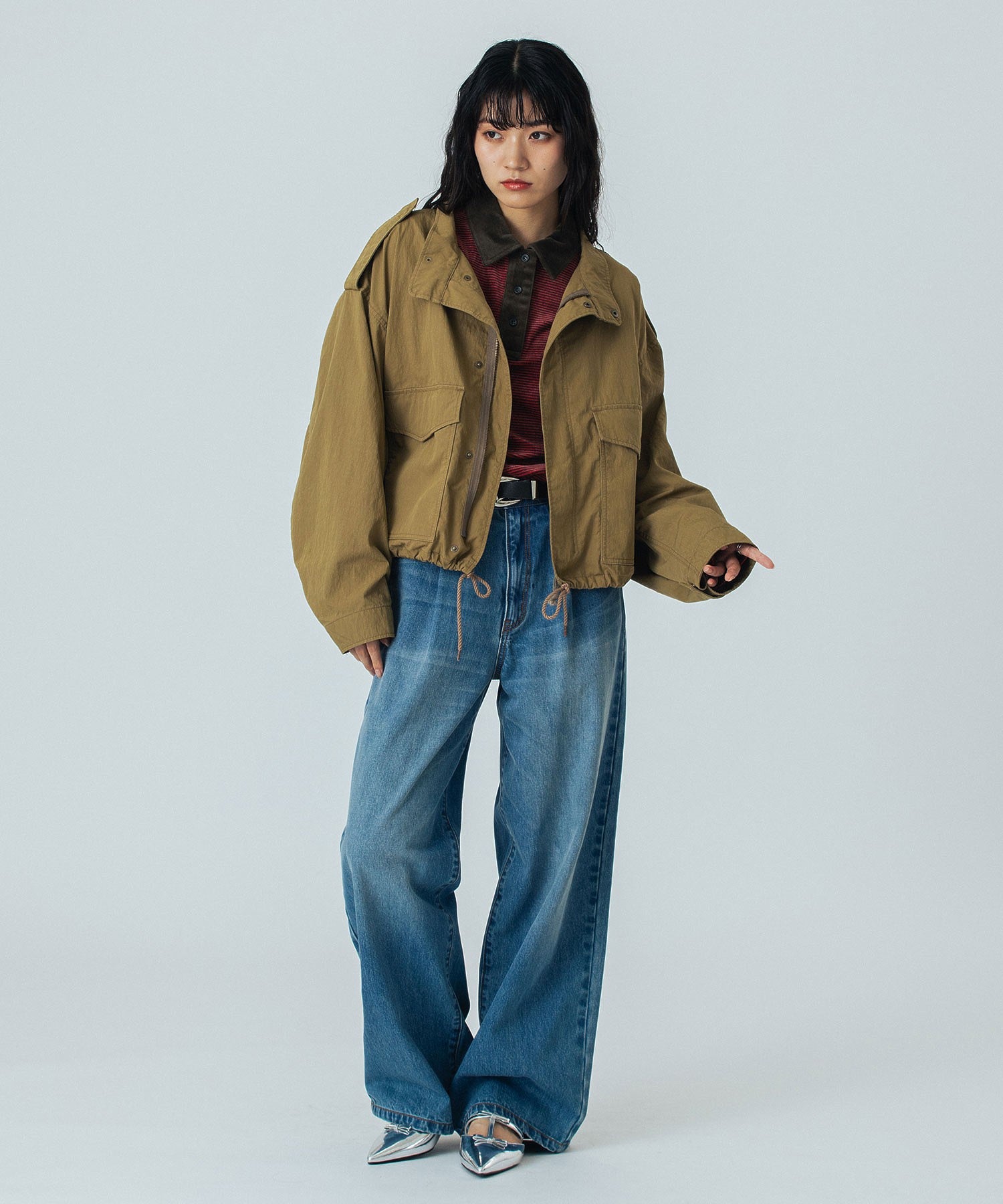 model:167cm 着用サイズ:ONE SIZE