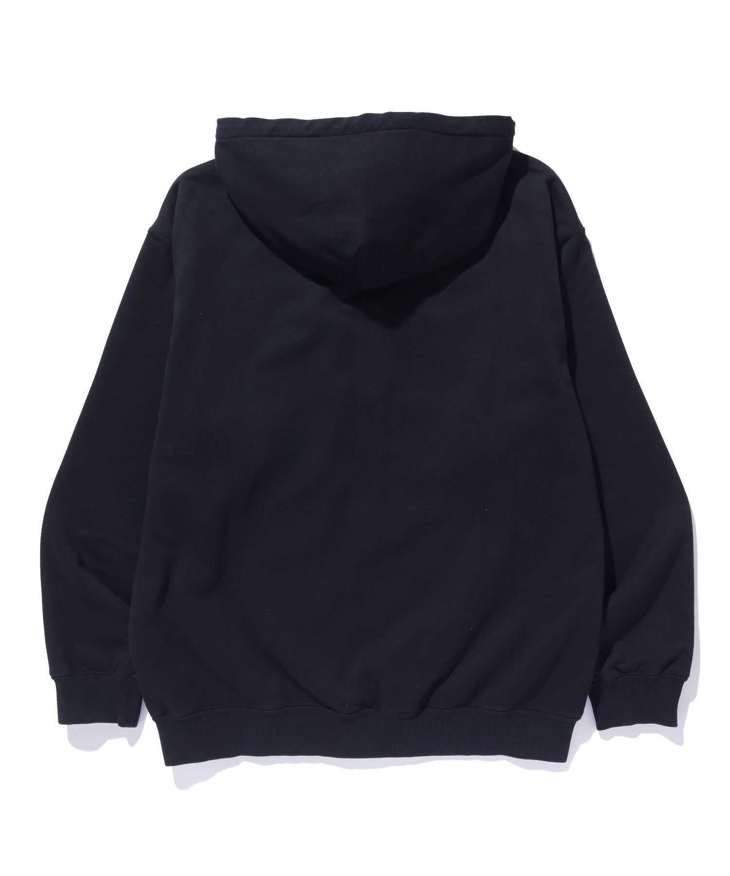 DOUBLE LAYERED ZIP HOODED SWEATSHIRT