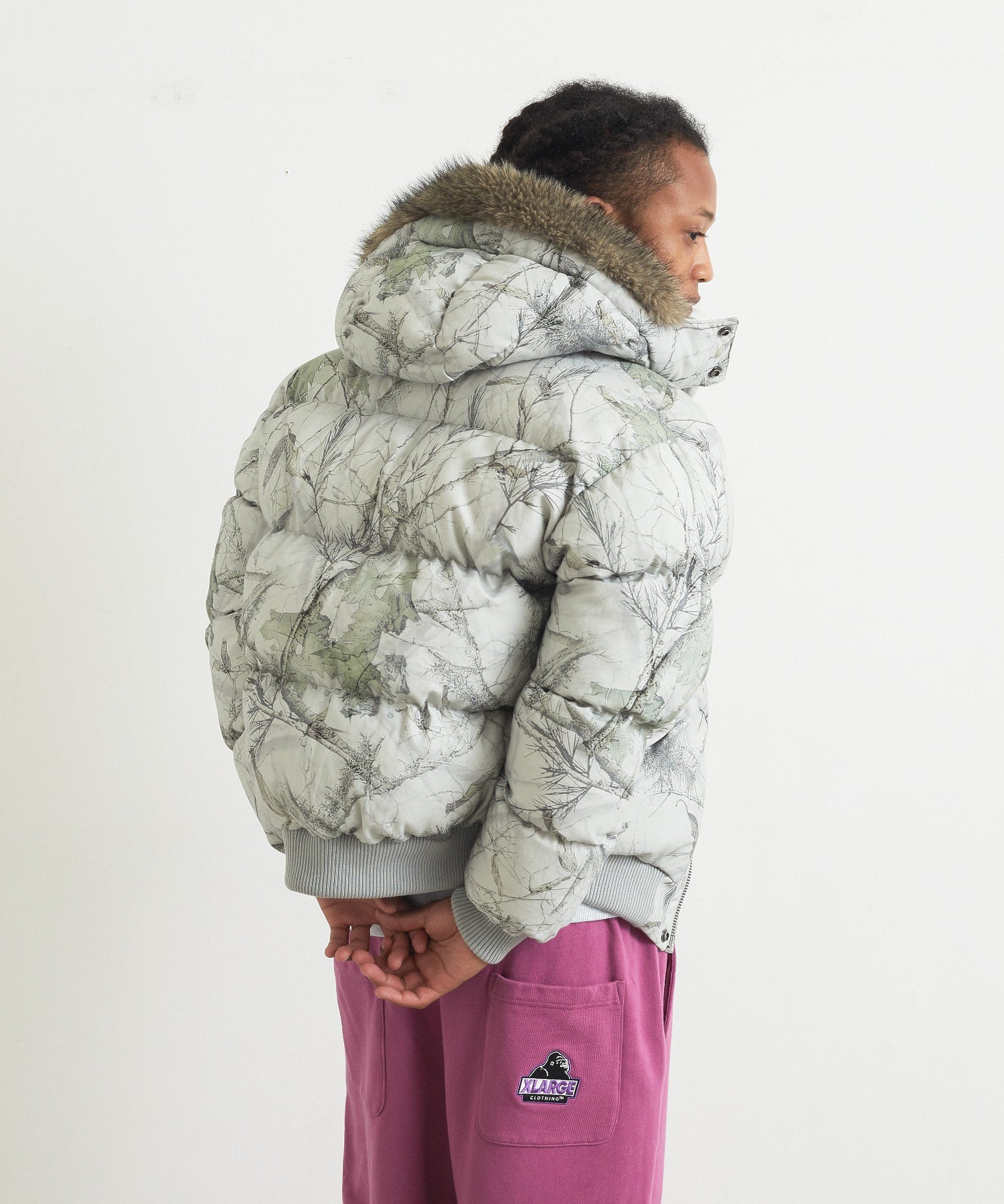 HOODED PUFFER JACKET