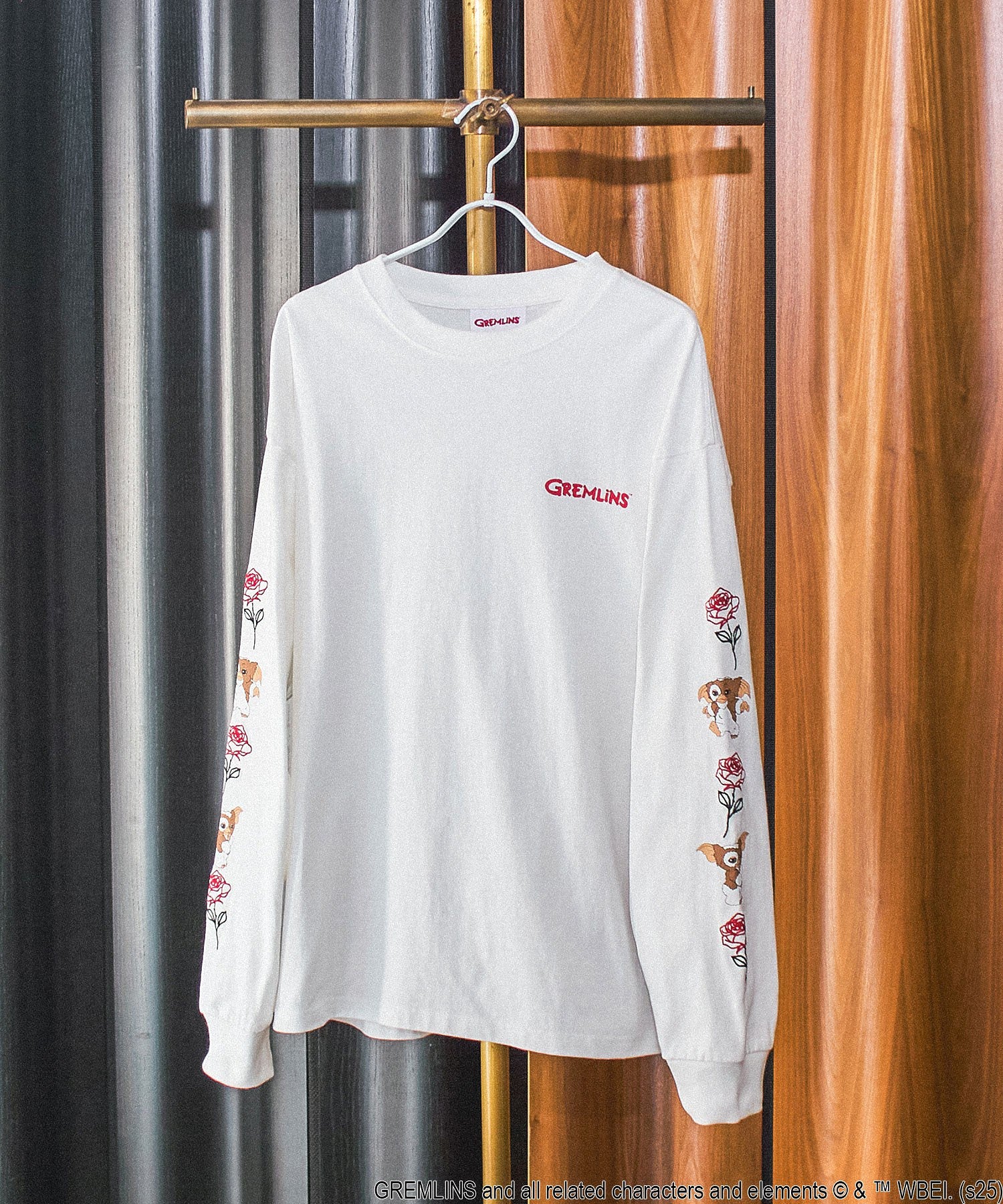ROSE BUD LIMITED / GREMLINS ROSE L/S TEE