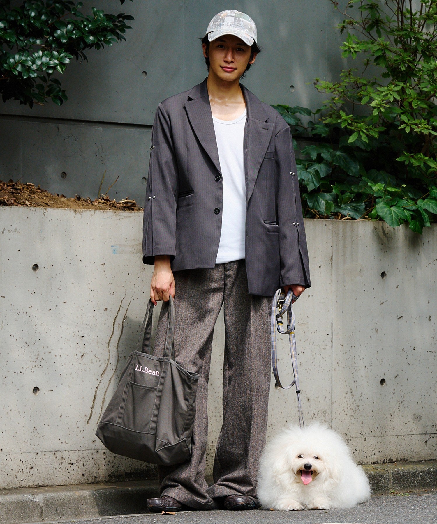 【ROSE BUD別注】L.L. Bean/GROCERY TOTE BAG