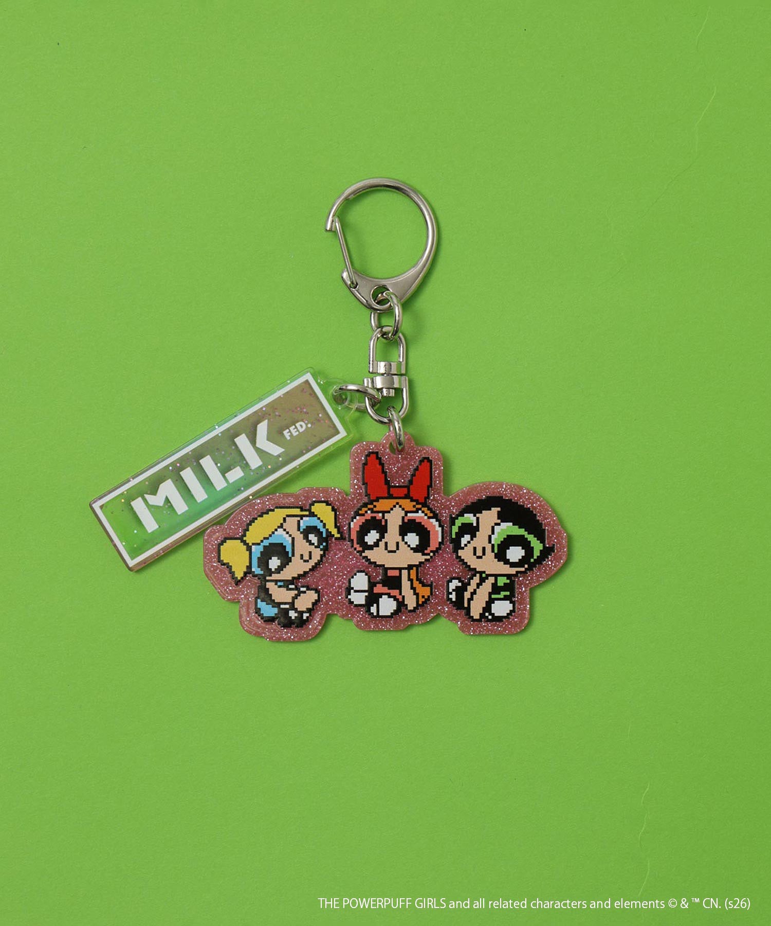 THE POWERPUFF GIRLS × MILKFED. ACRYLIC KEYCHAIN