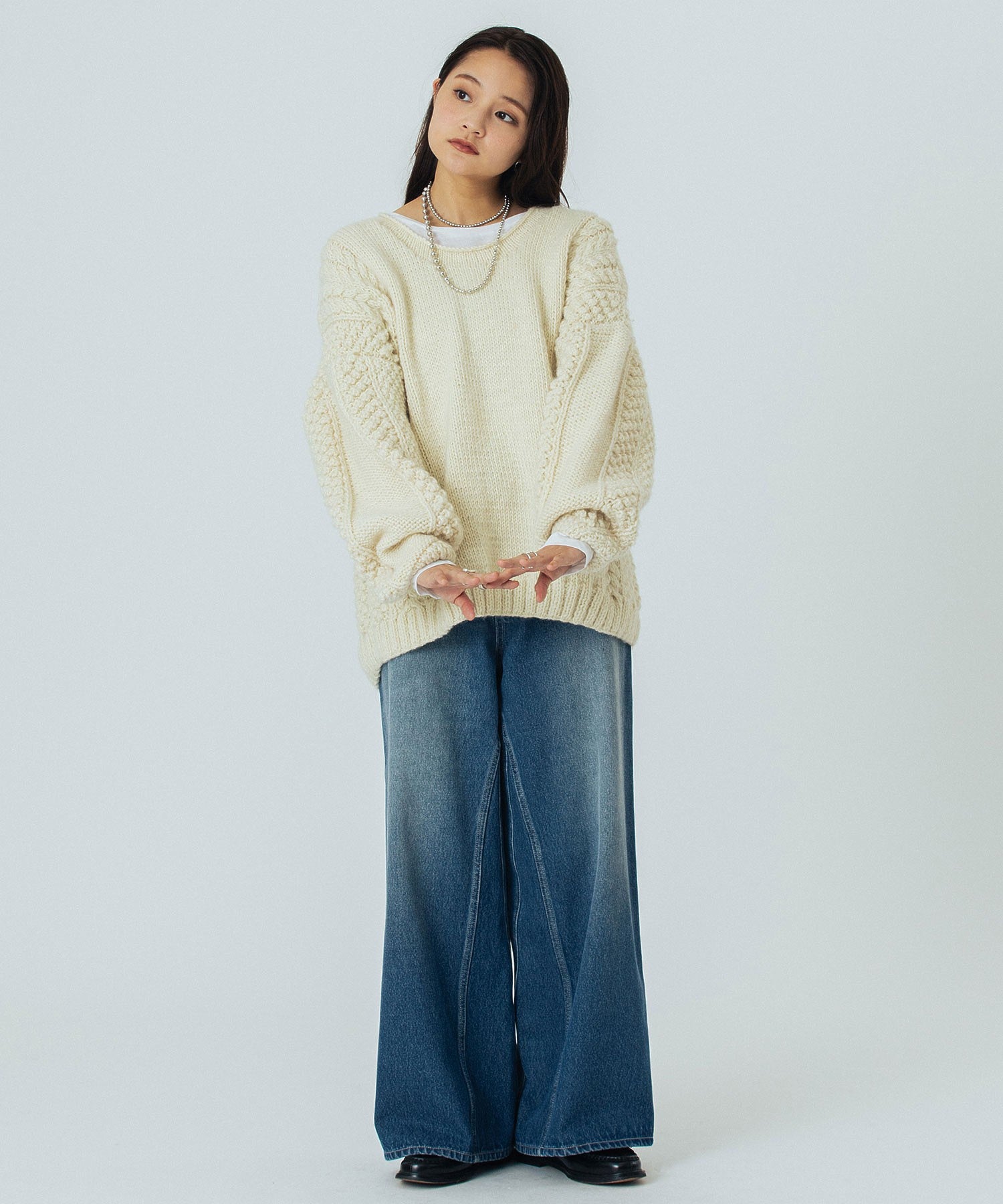 model:160cm 着用サイズ:ONE SIZE