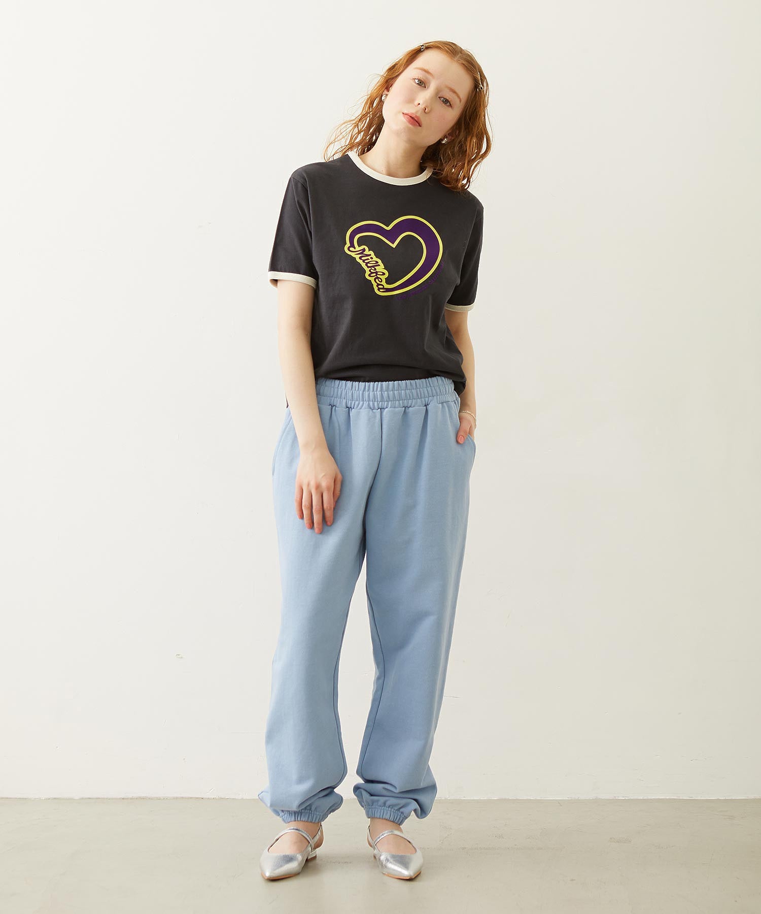 HEART POCKET SWEATPANTS