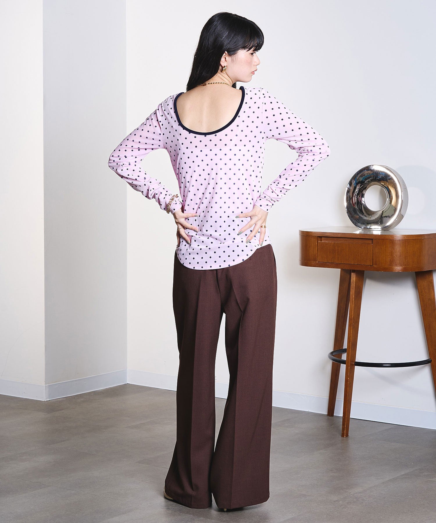 model:163cm 着用サイズ:S
