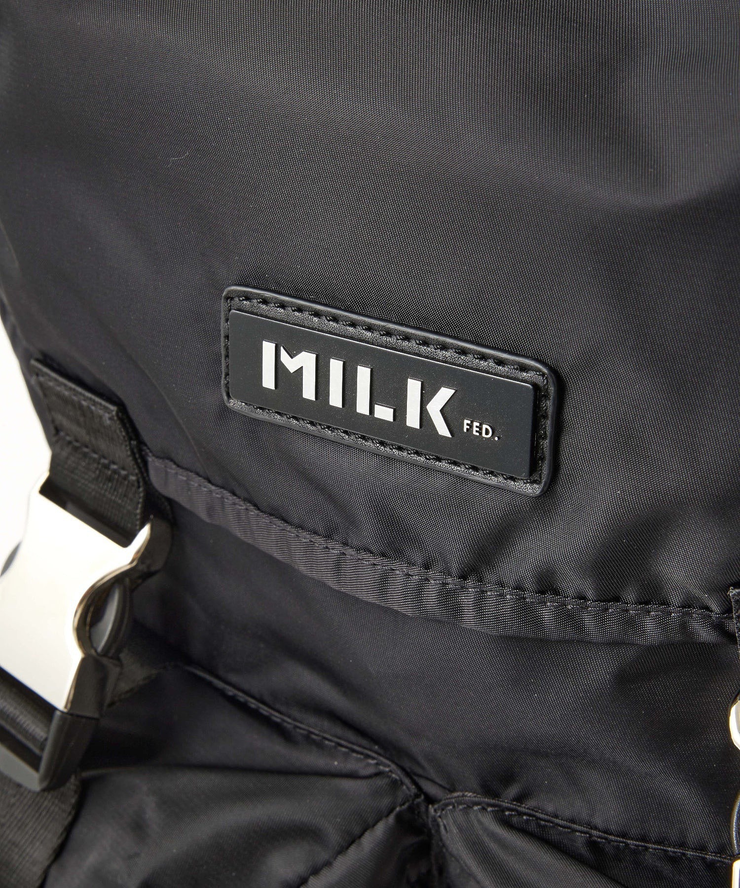 LOGO PLATE BACKPACK MILKFED.