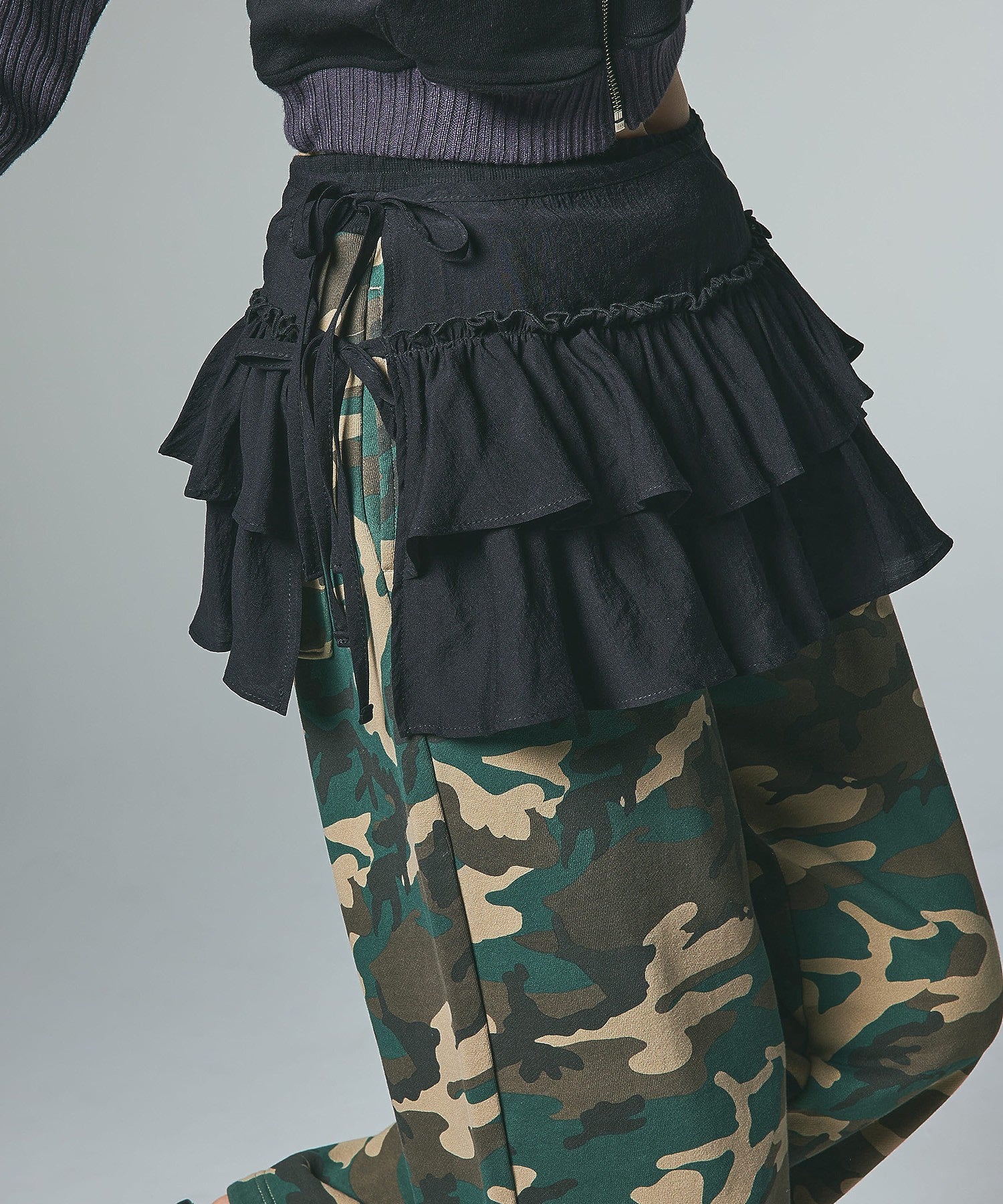 SHEER TIERED BELT