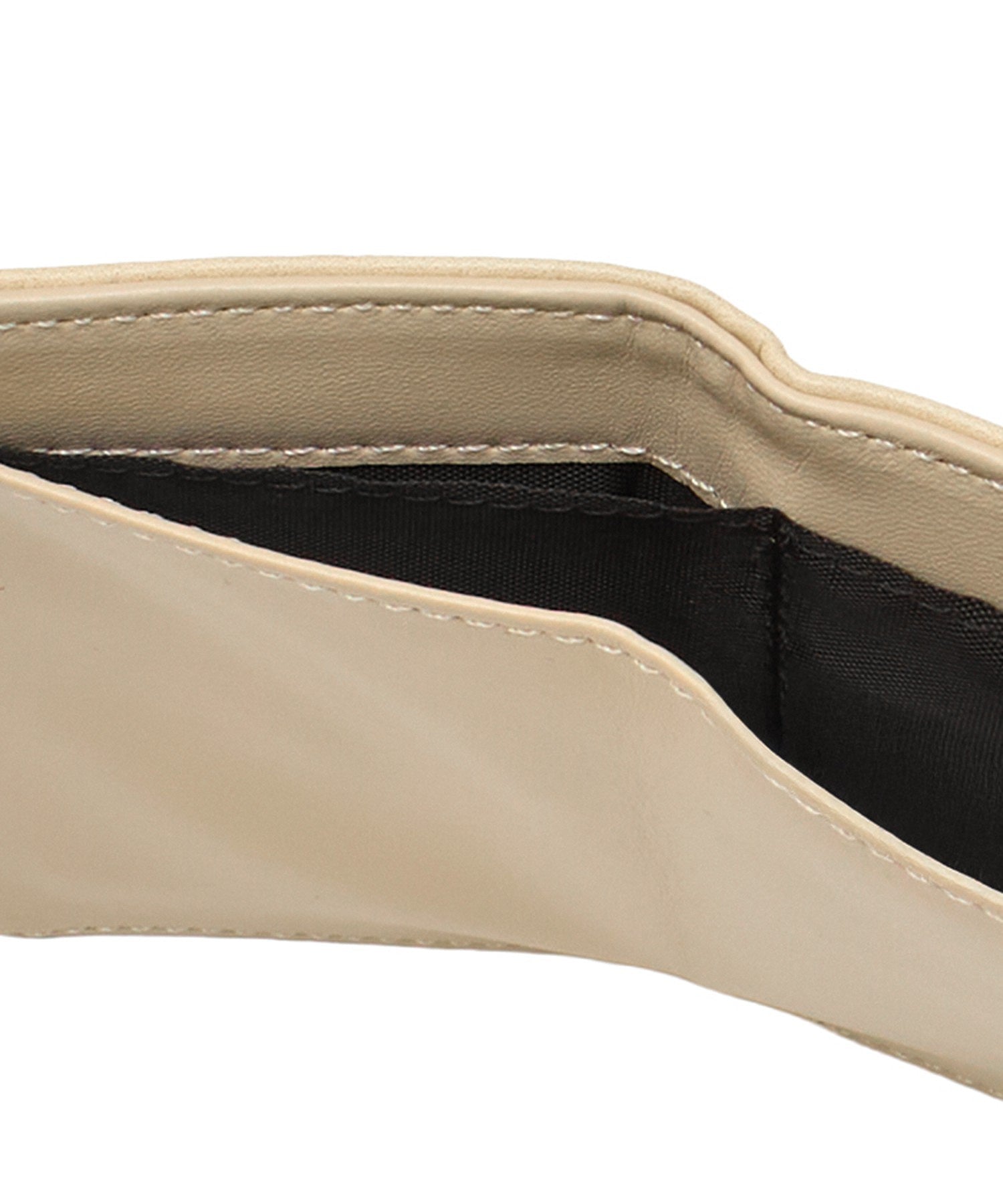 MILLS LOGO FAUX CROCO MINI WALLET