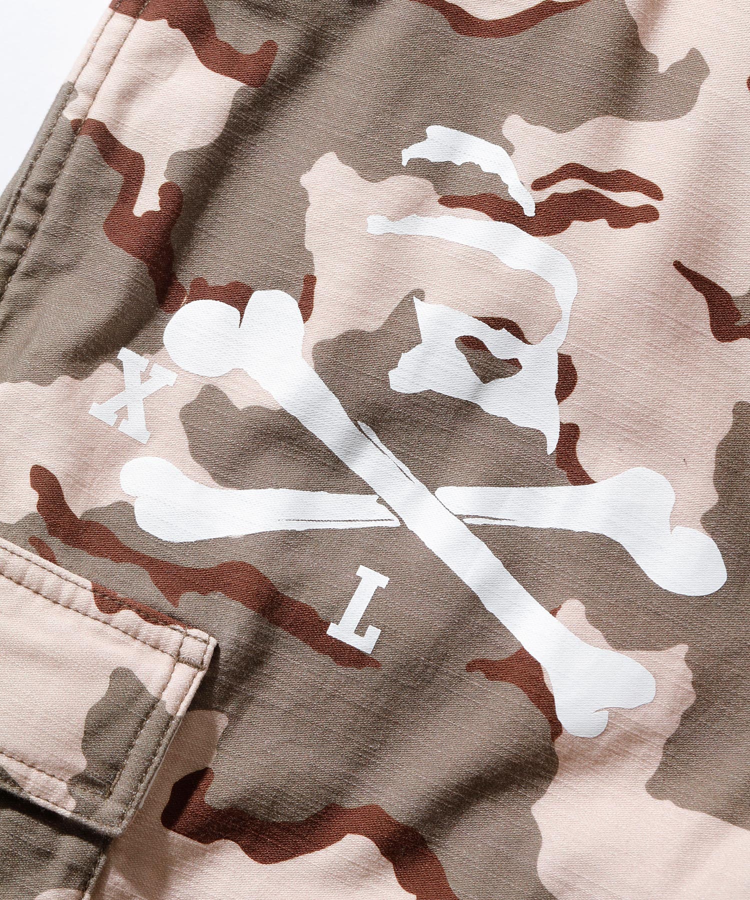 SKULL CAMO CARGO PANTS XLARGE