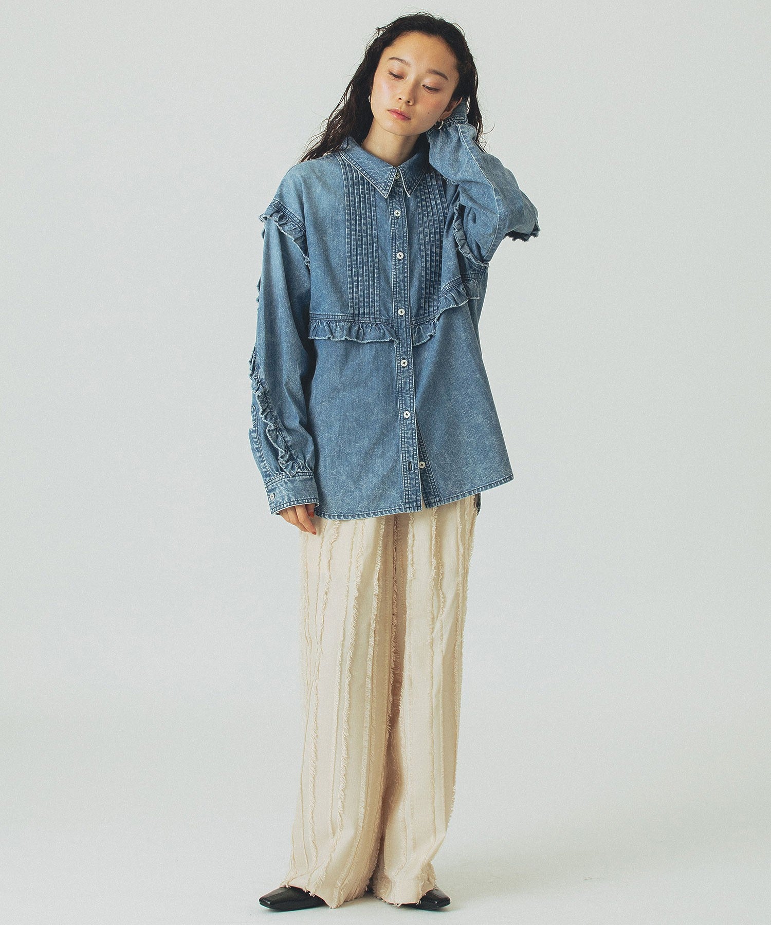 model:161cm 着用サイズ:ONE SIZE