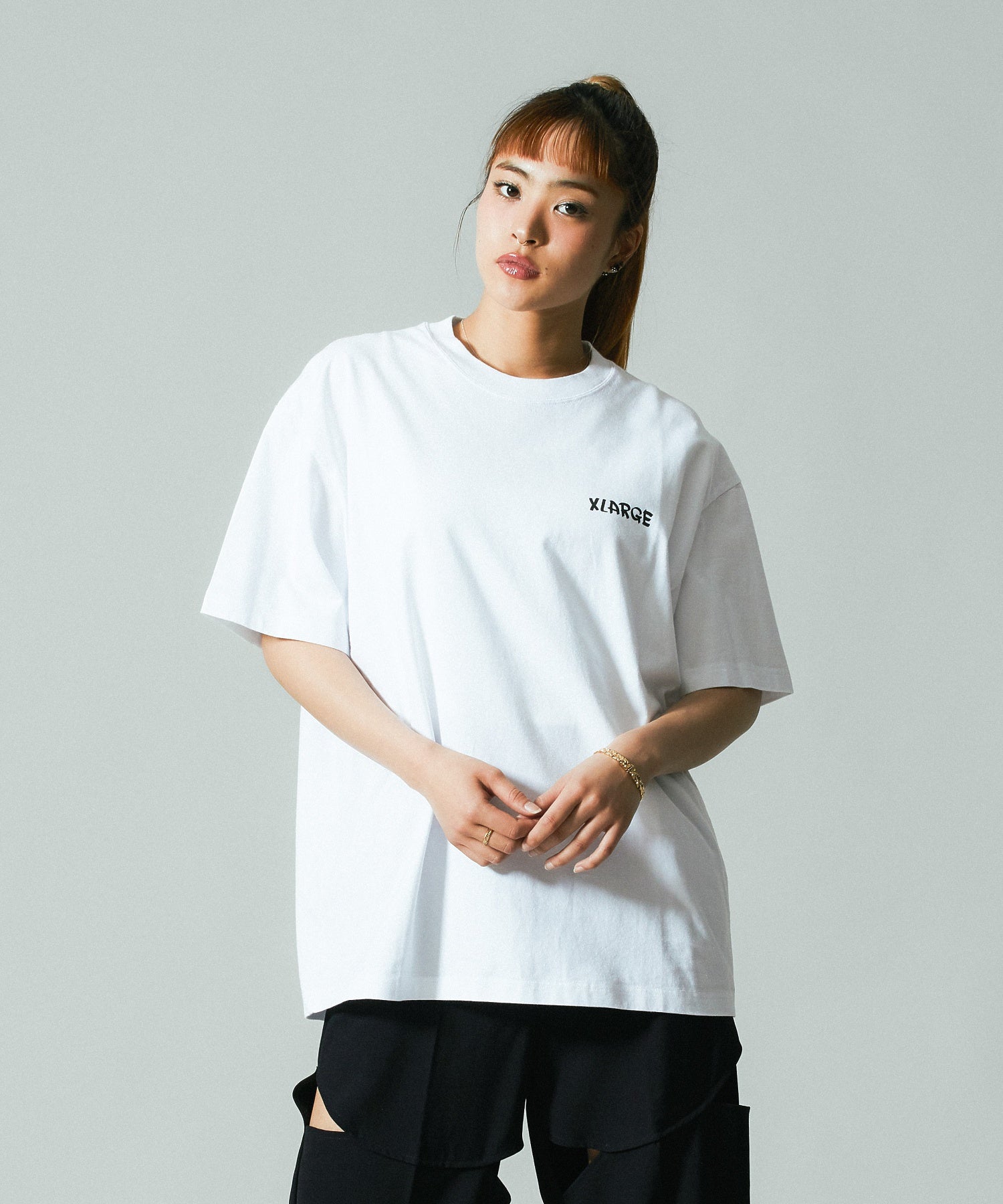 MODEL 身長165cm / 着用サイズ：Lサイズ